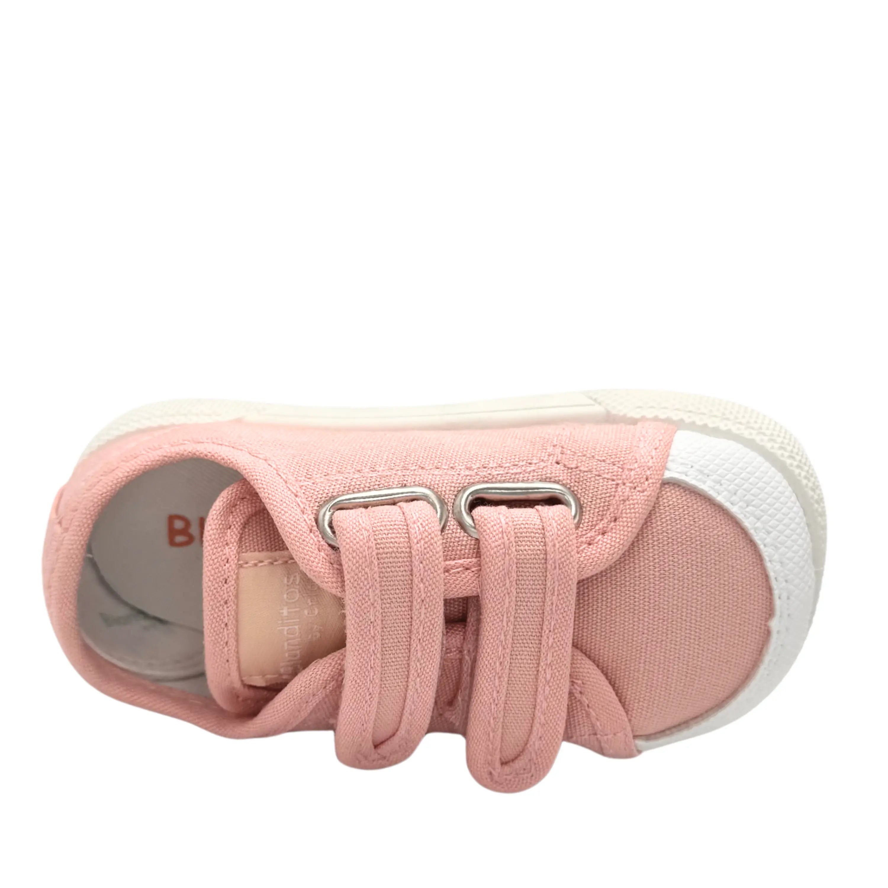 BLANDITOS Baskets en toile Barefoot Coco Rosa ma petite pointure