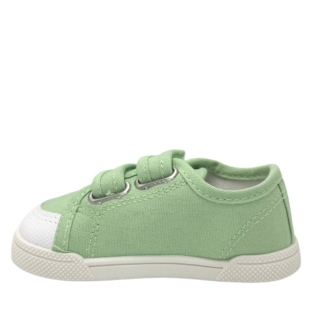 BLANDITOS Baskets en toile Barefoot Coco Verde ma petite pointure