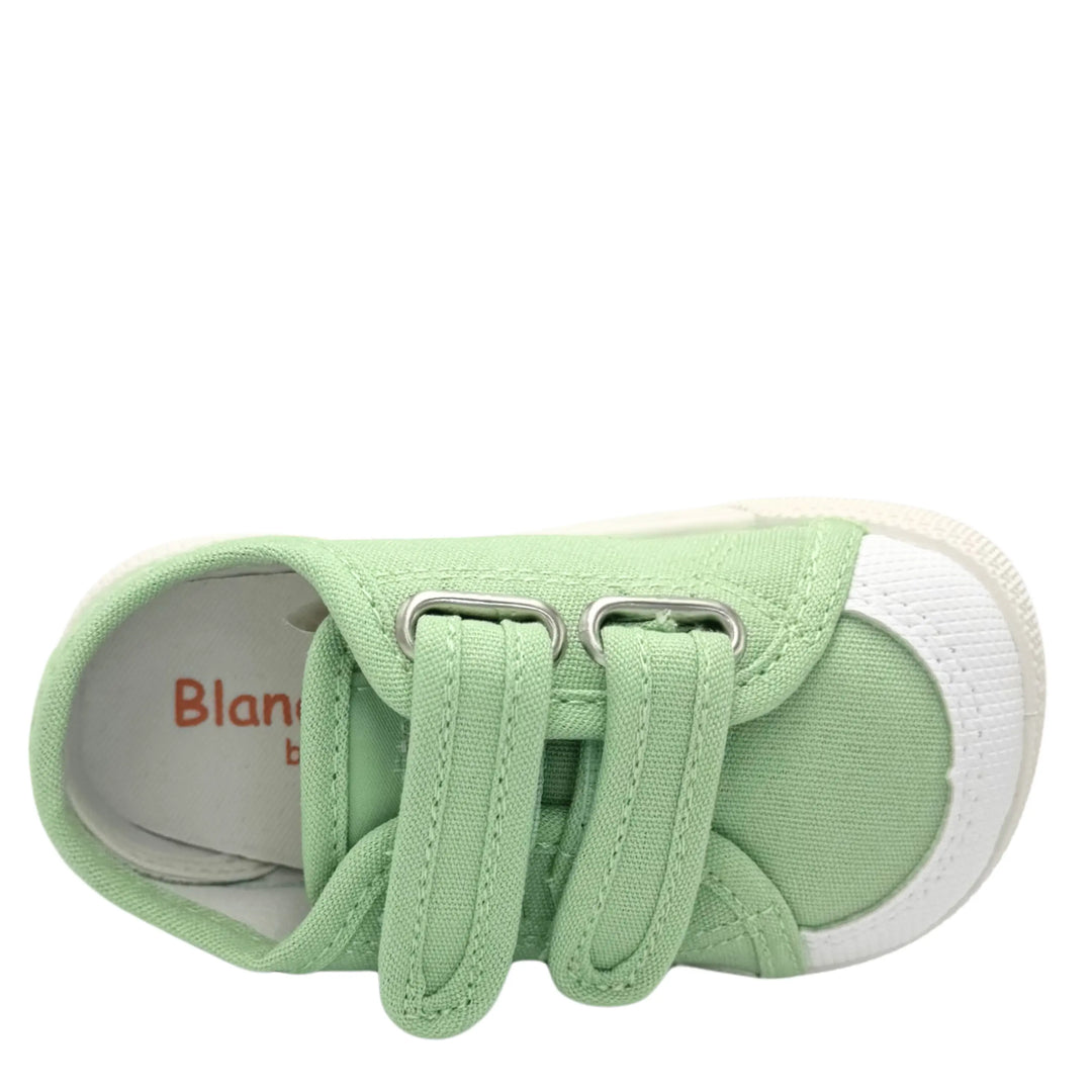 BLANDITOS Baskets en toile Barefoot Coco Verde ma petite pointure