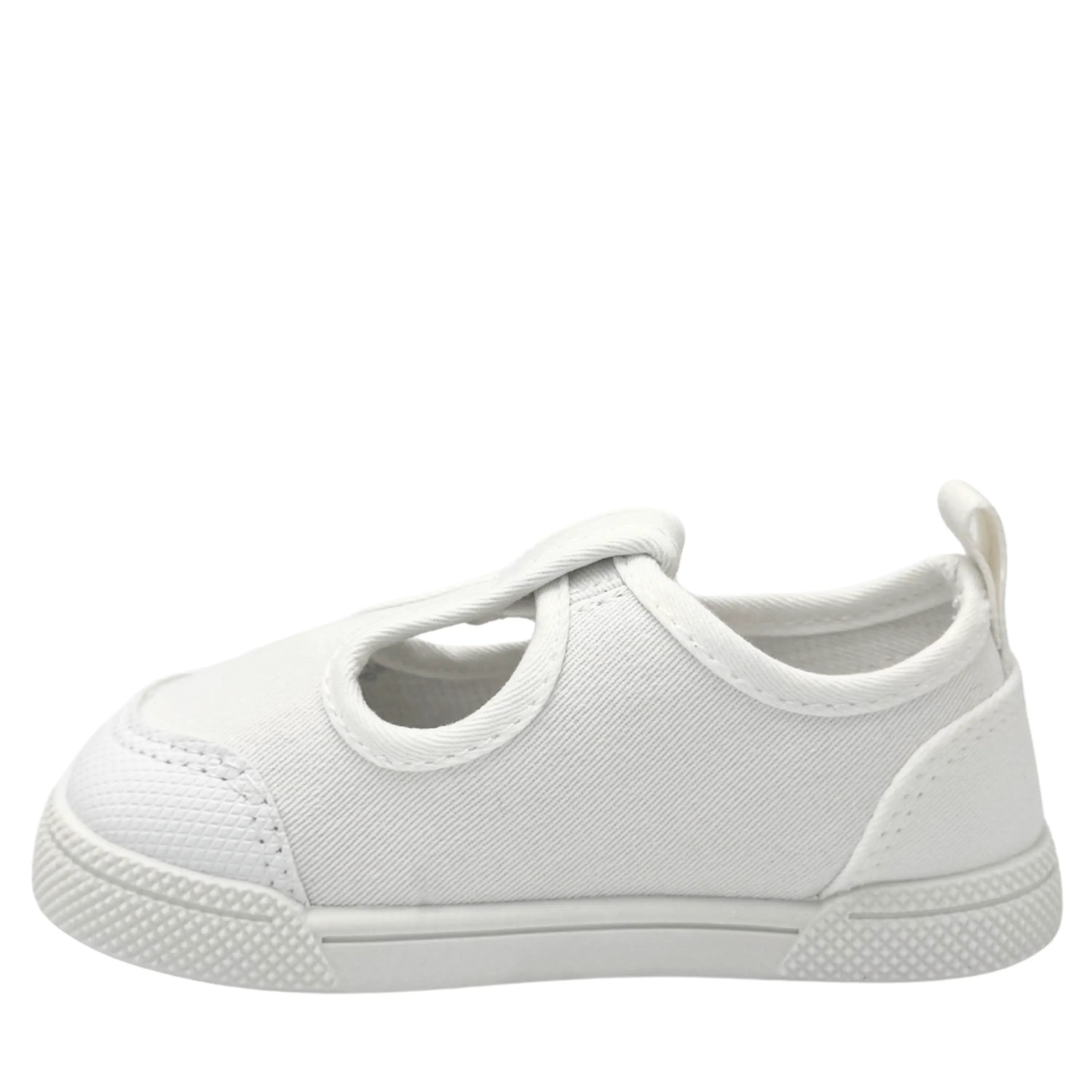 BLANDITOS Baskets en toile Barefoot Guinda Blanco ma petite pointure