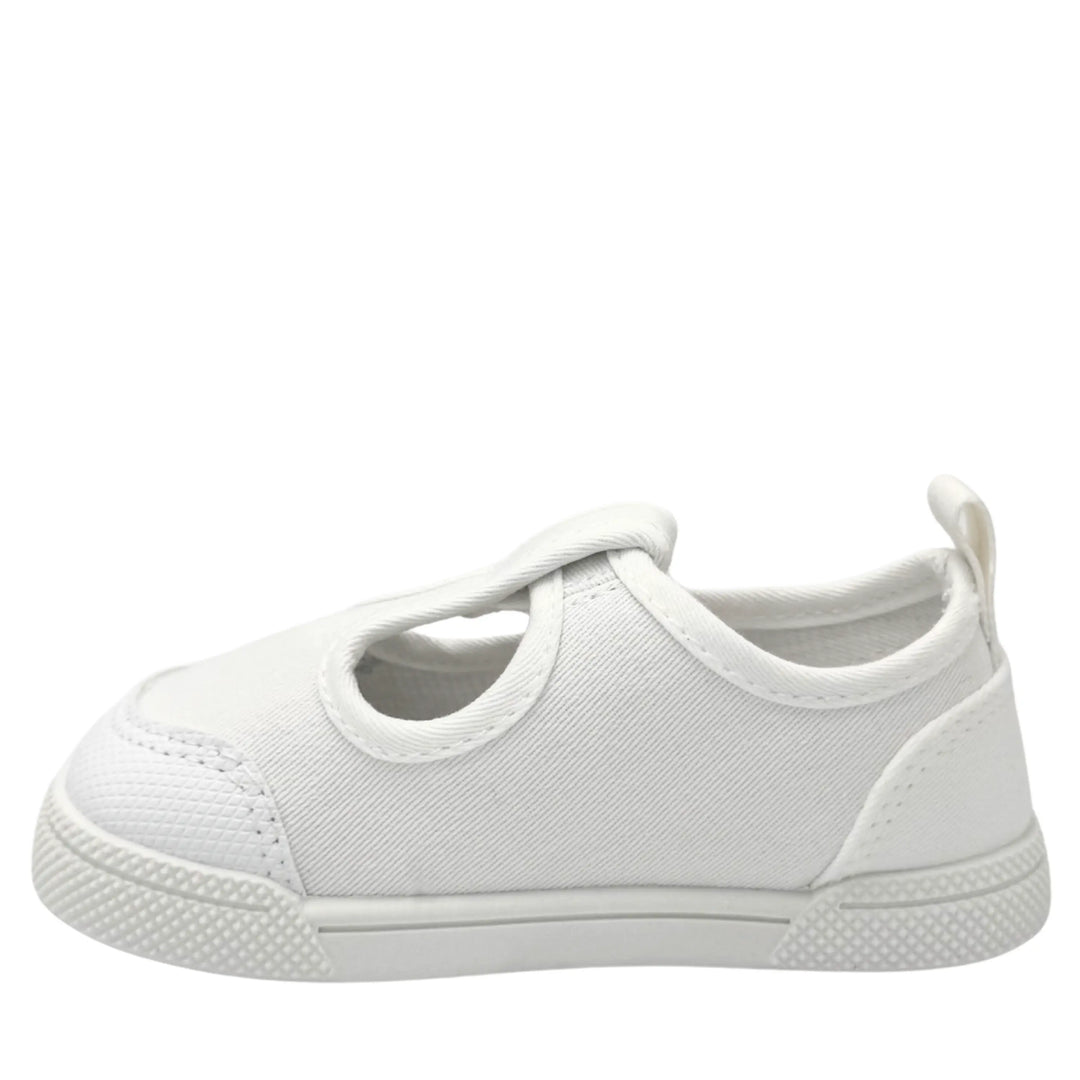 BLANDITOS Baskets en toile Barefoot Guinda Blanco ma petite pointure