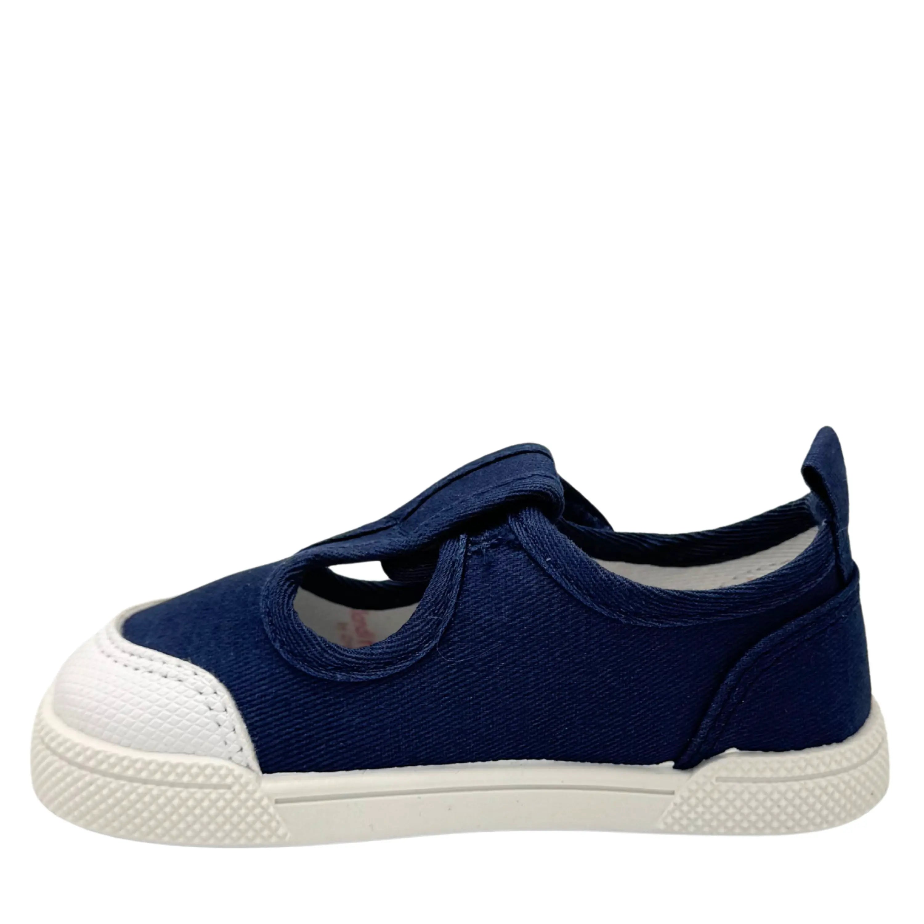 BLANDITOS Baskets en toile Barefoot Guinda Navy ma petite pointure