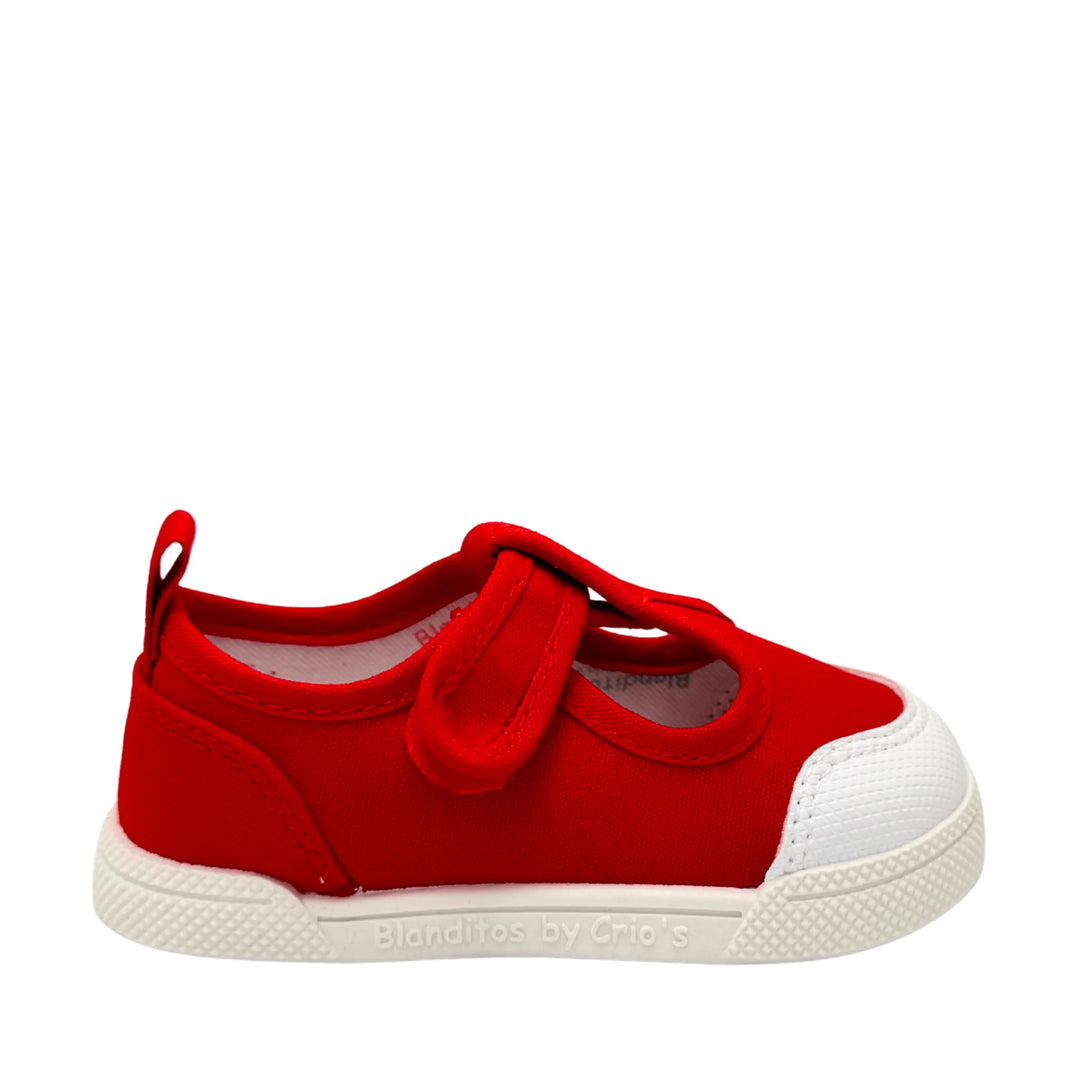 BLANDITOS Baskets en toile Barefoot Guinda Rojo ma petite pointure