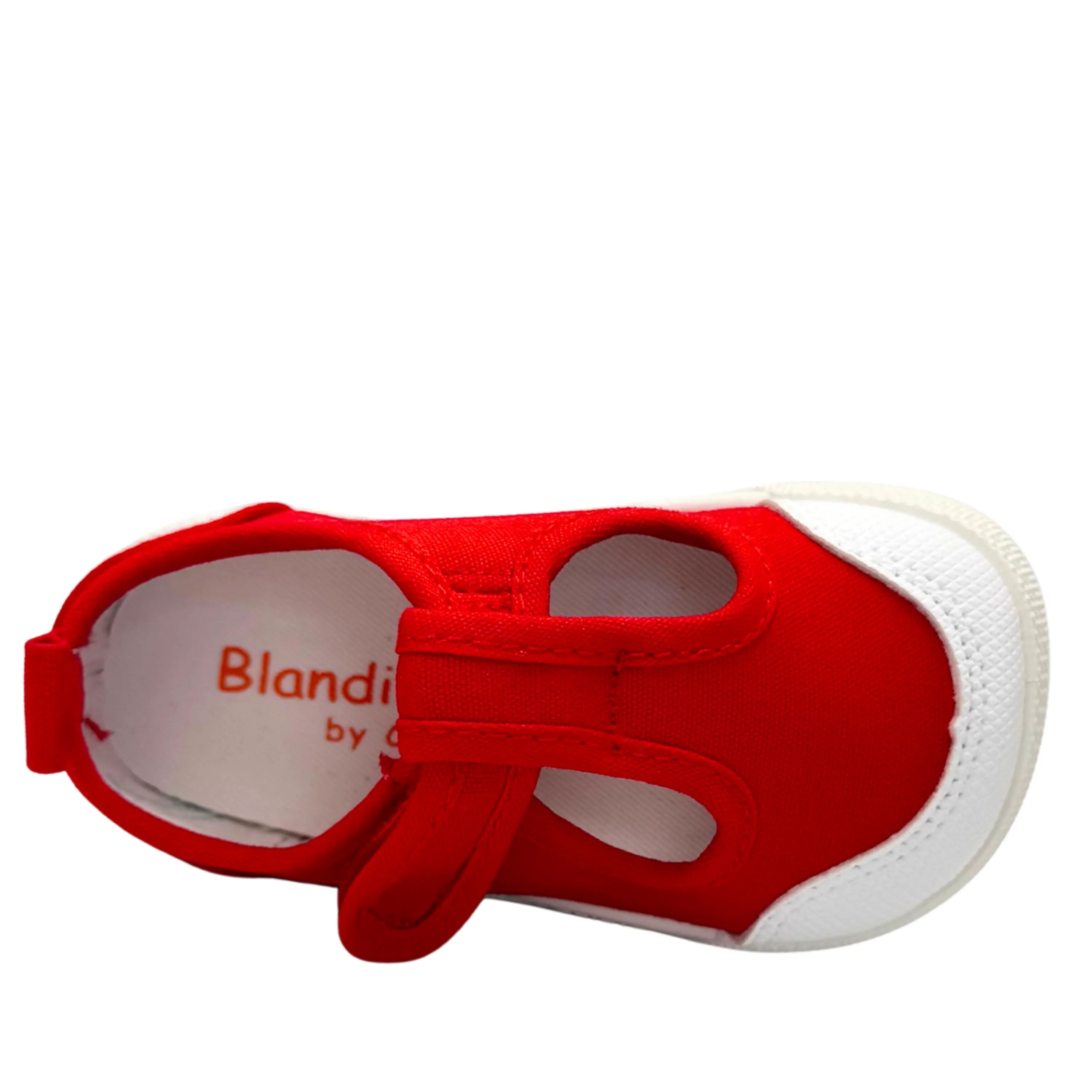BLANDITOS Baskets en toile Barefoot Guinda Rojo ma petite pointure