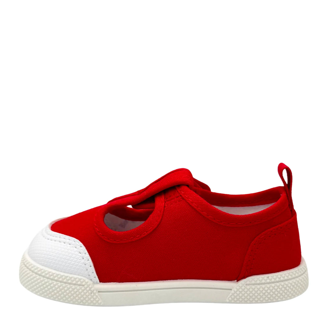 BLANDITOS Baskets en toile Barefoot Guinda Rojo ma petite pointure