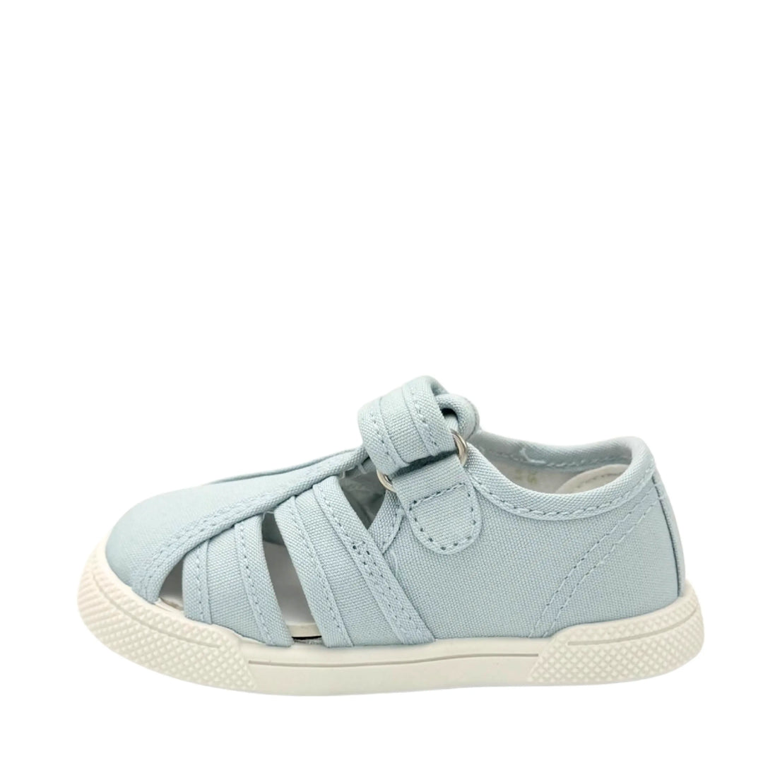 BLANDITOS Baskets en toile Barefoot Mango Azul ma petite pointure
