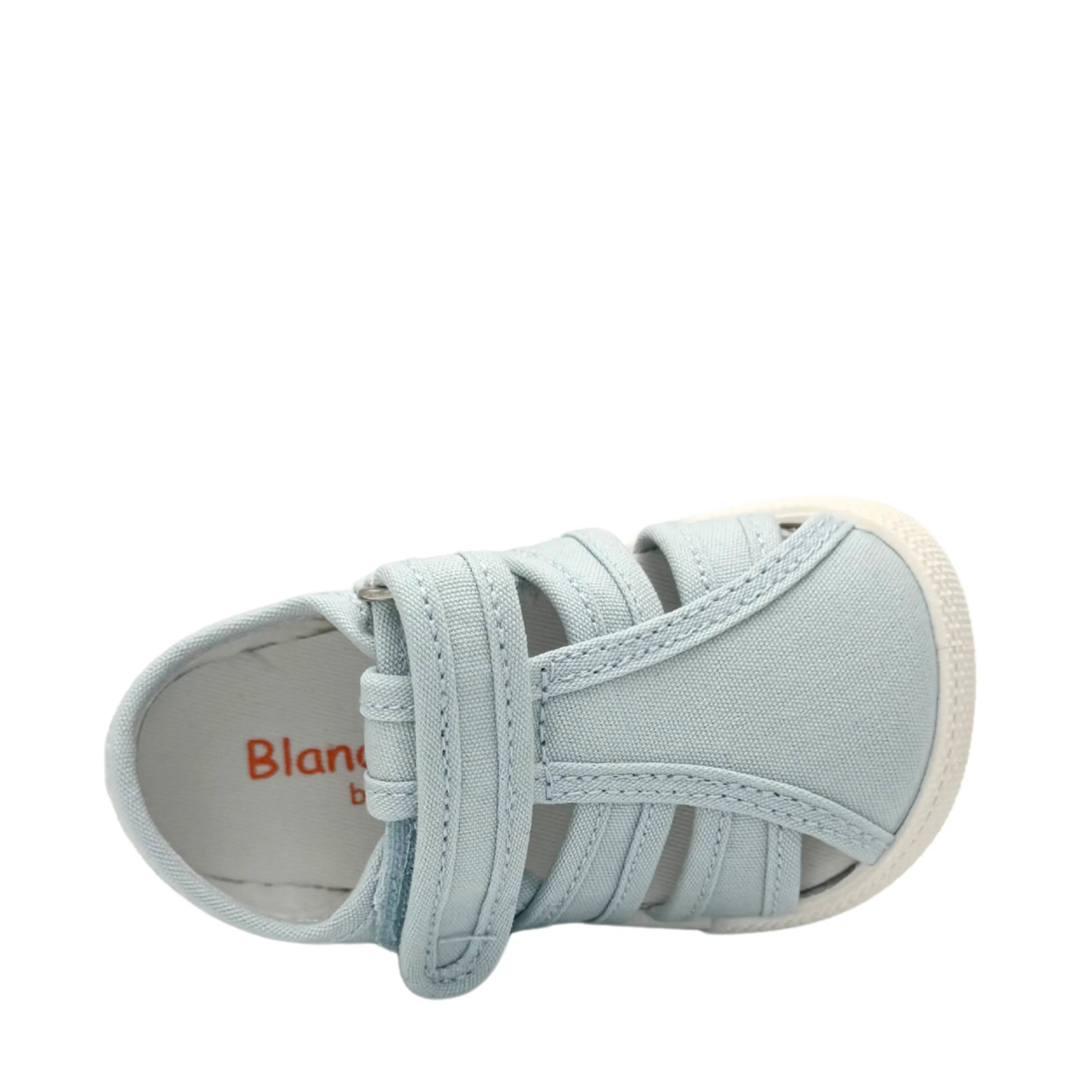 BLANDITOS Baskets en toile Barefoot Mango Azul ma petite pointure