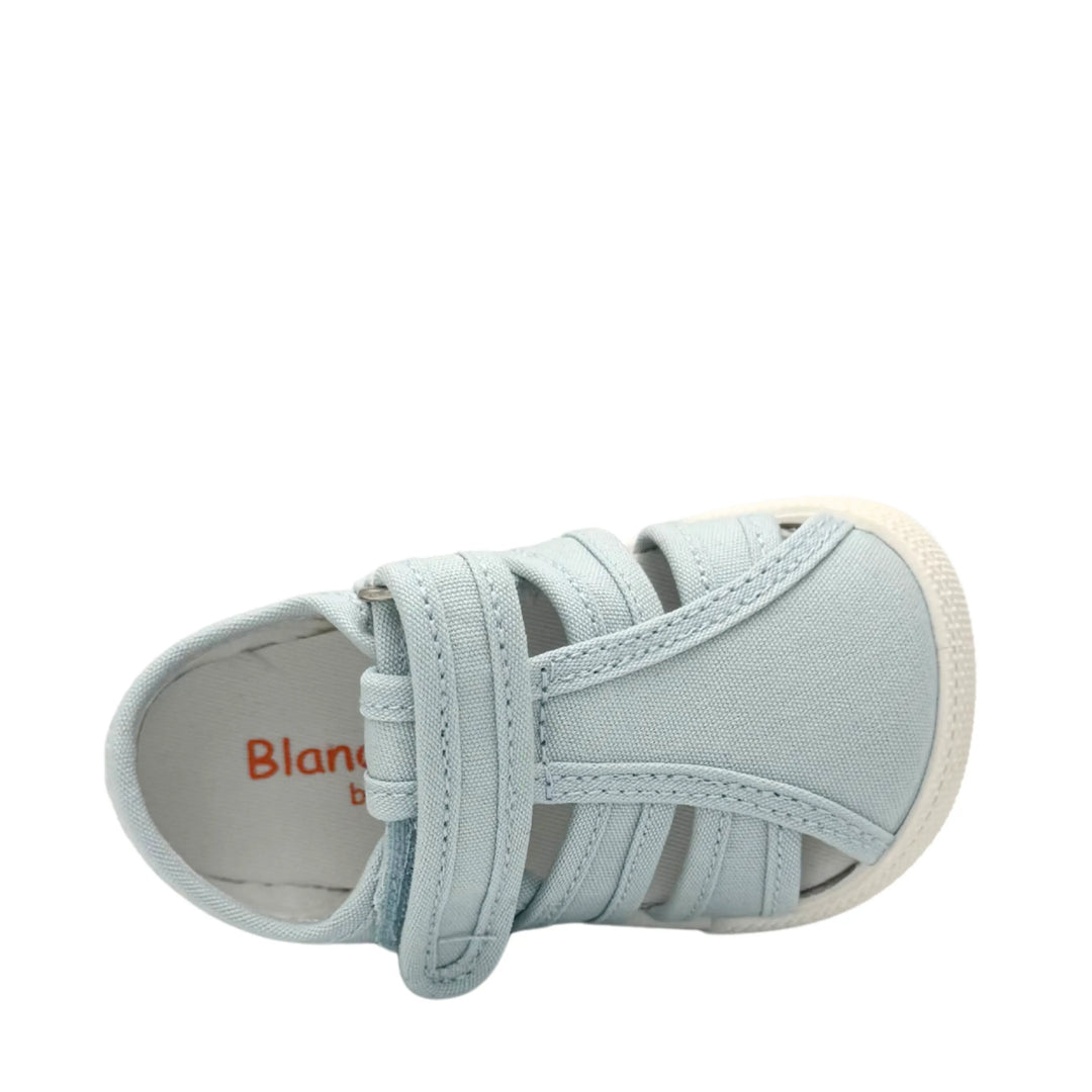 BLANDITOS Baskets en toile Barefoot Mango Azul ma petite pointure