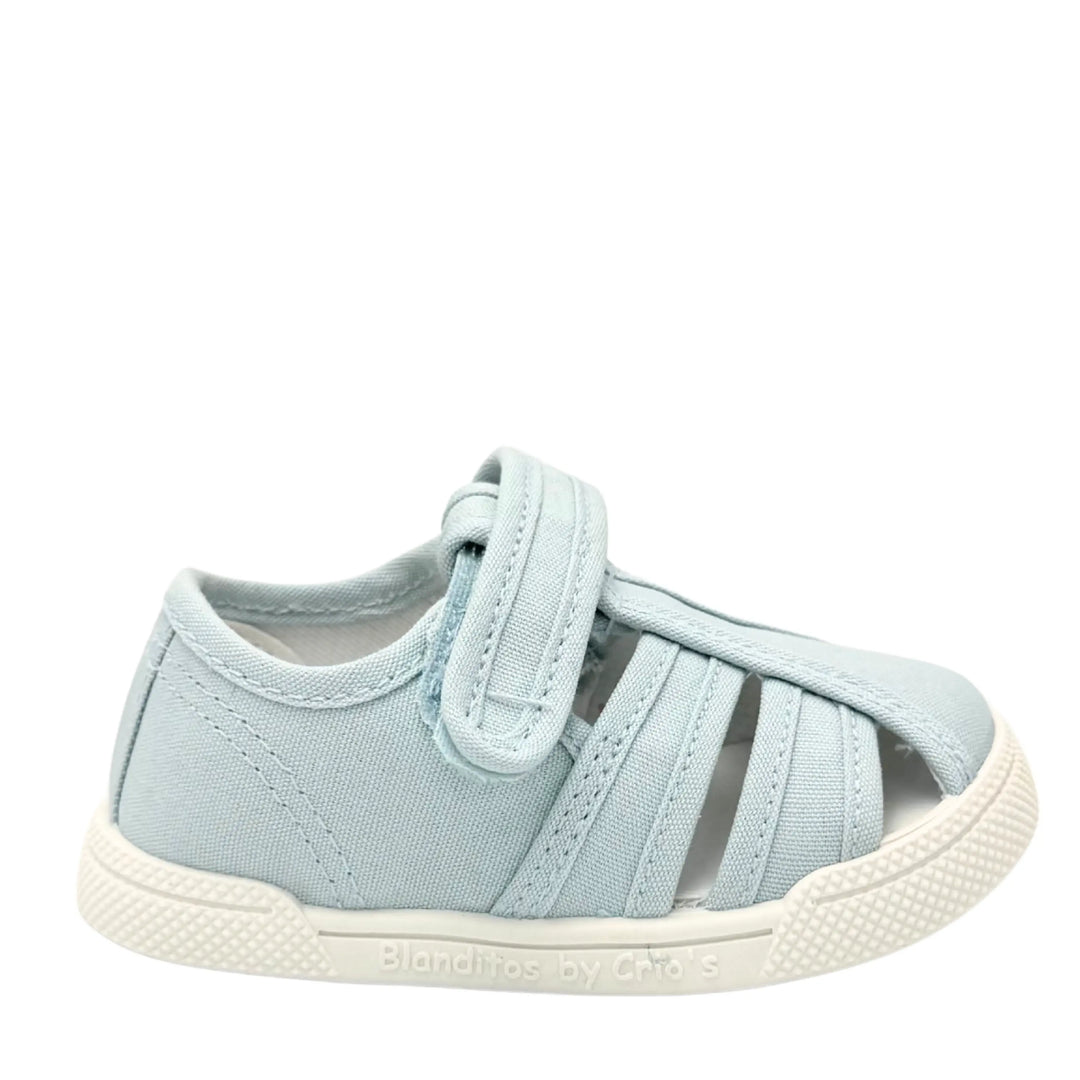 BLANDITOS Baskets en toile Barefoot Mango Azul ma petite pointure