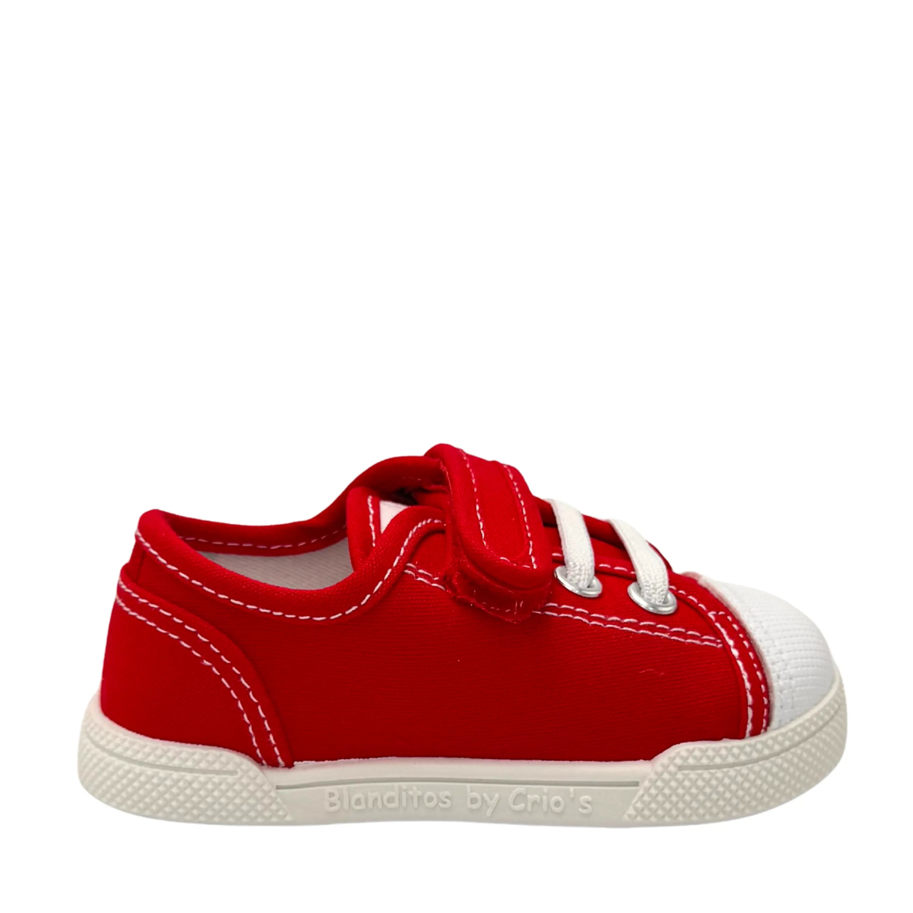 BLANDITOS Baskets en toile Barefoot Sandia Rojo ma petite pointure