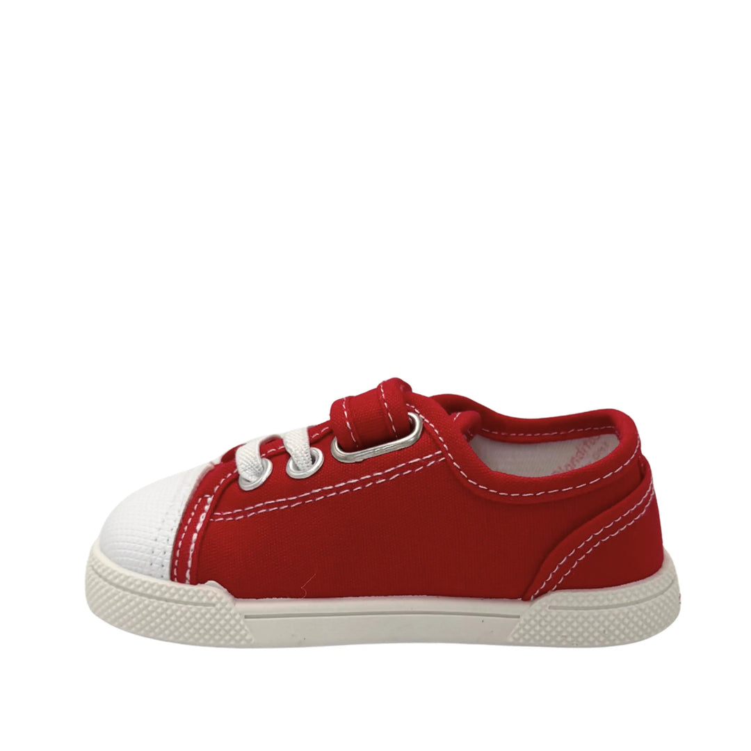 BLANDITOS Baskets en toile Barefoot Sandia Rojo ma petite pointure