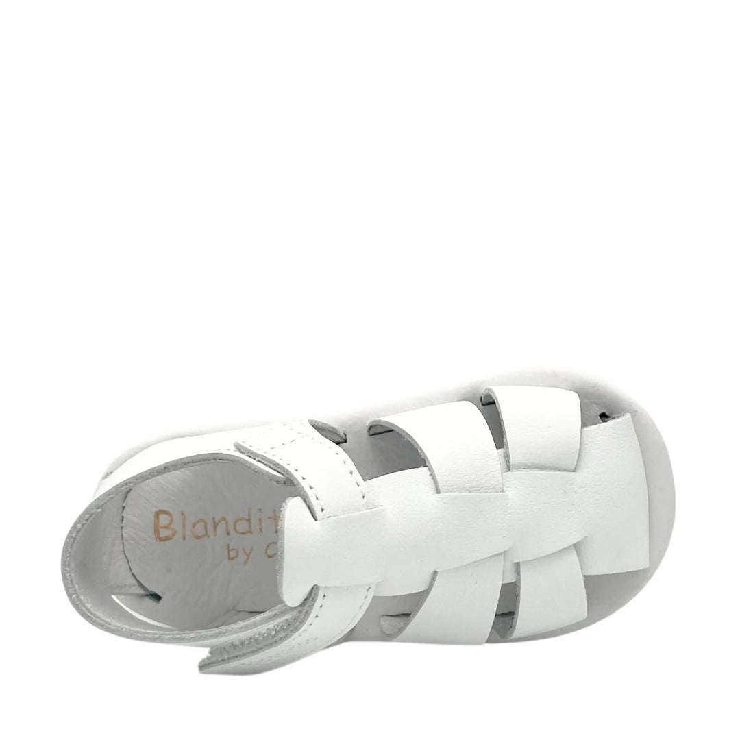 BLANDITOS Sandales Barefoot Cielo Blanco ma petite pointure