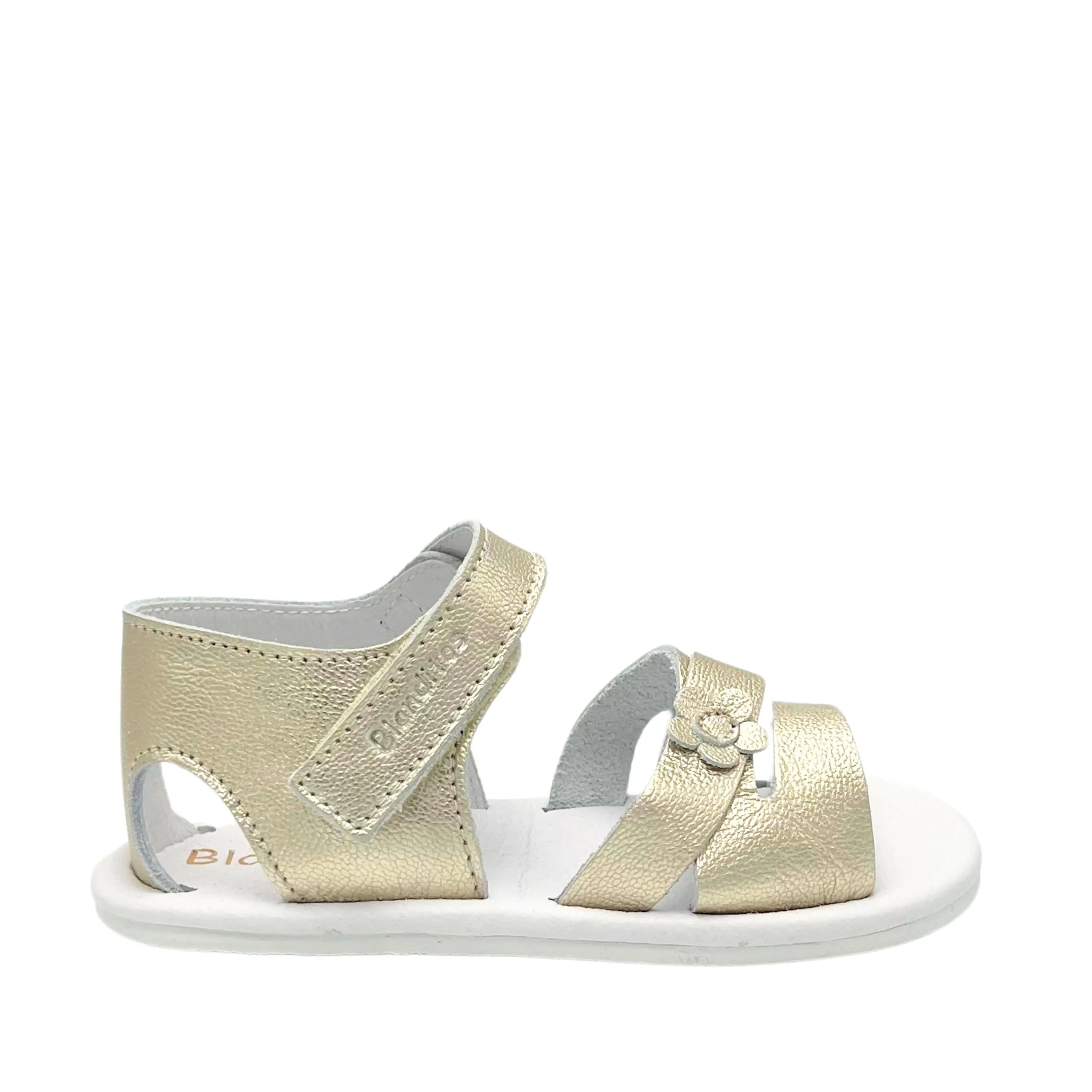 BLANDITOS Sandales Barefoot Brisa Champagne ma petite pointure