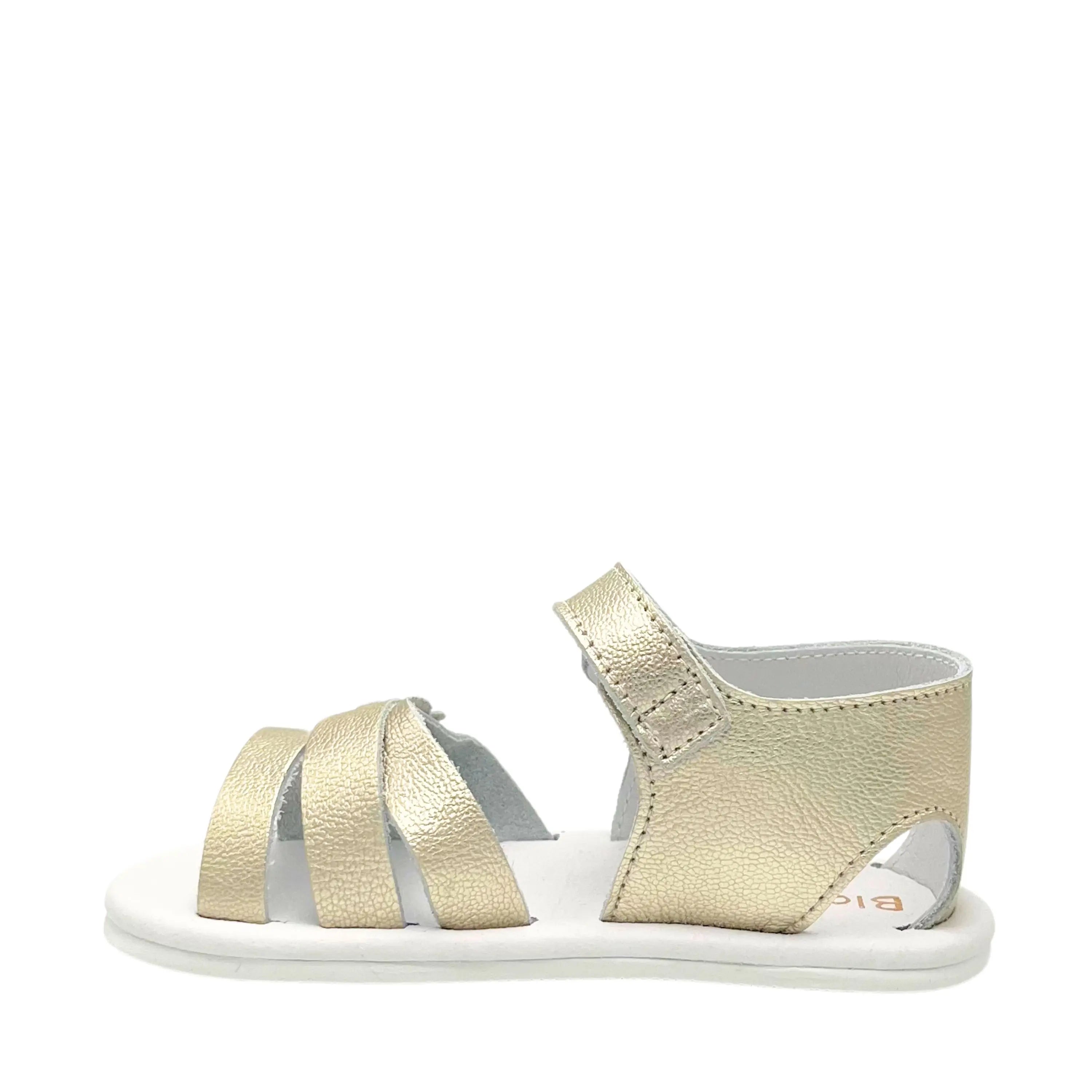 BLANDITOS Sandales Barefoot Brisa Champagne ma petite pointure