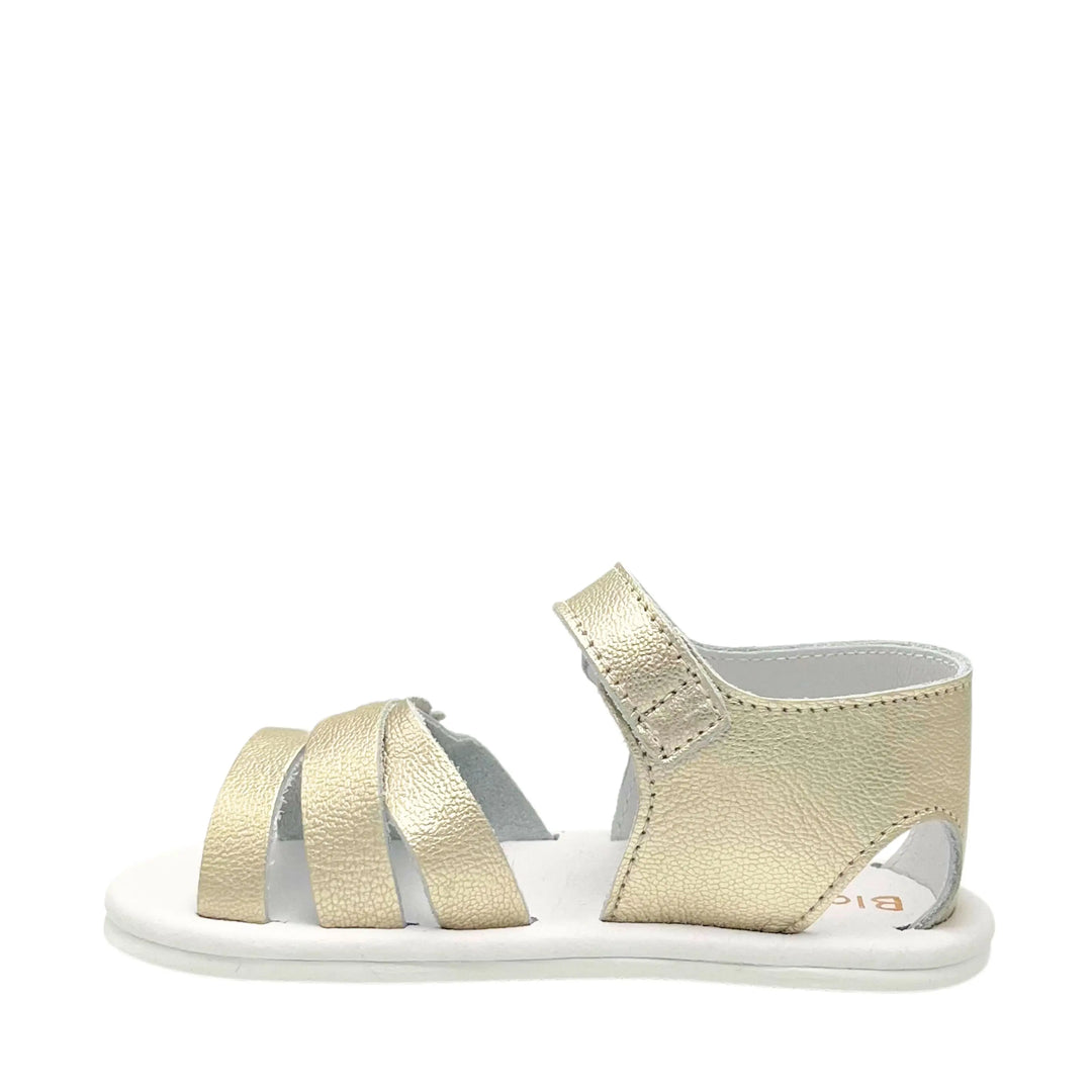 BLANDITOS Sandales Barefoot Brisa Champagne ma petite pointure