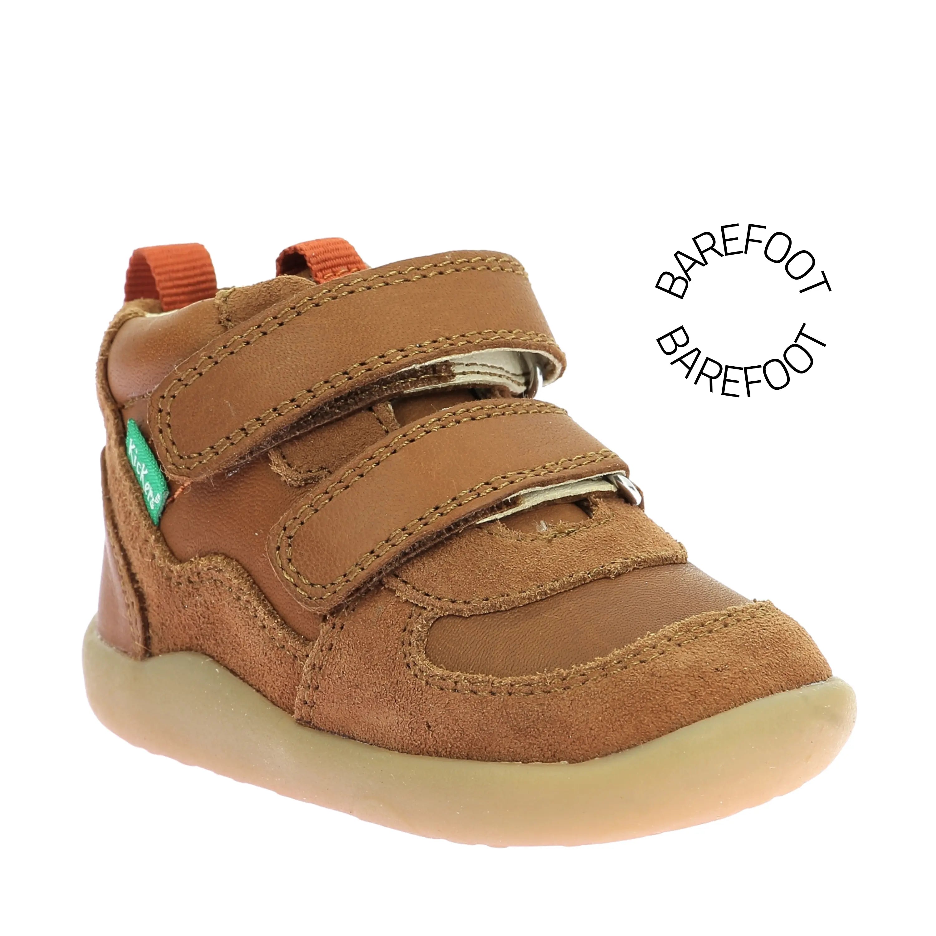 KICKERS Bottillons Barefoot Kickfresho Marron ma petite pointure