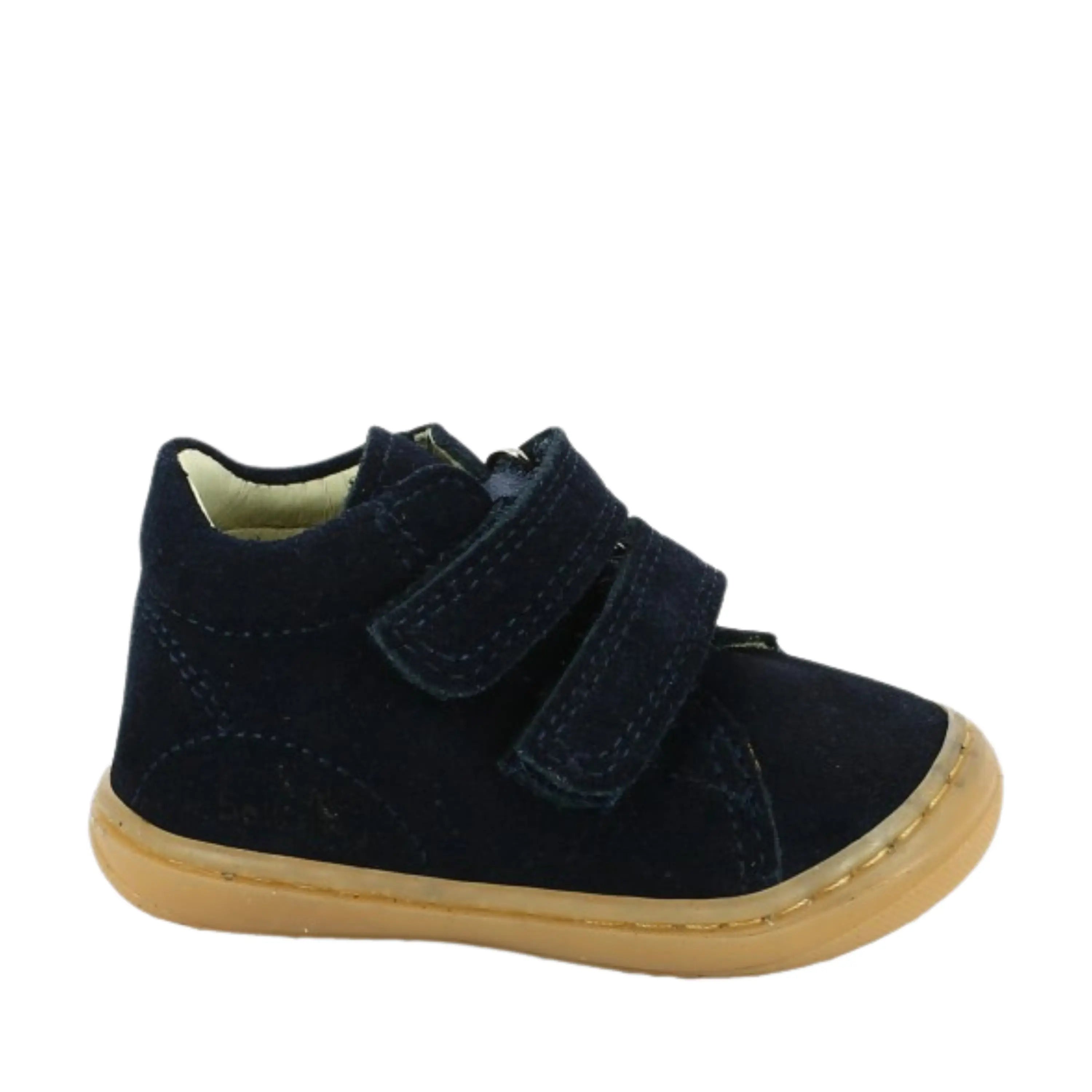 BELLAMY Bottillons Loulou Velours marine ma petite pointure