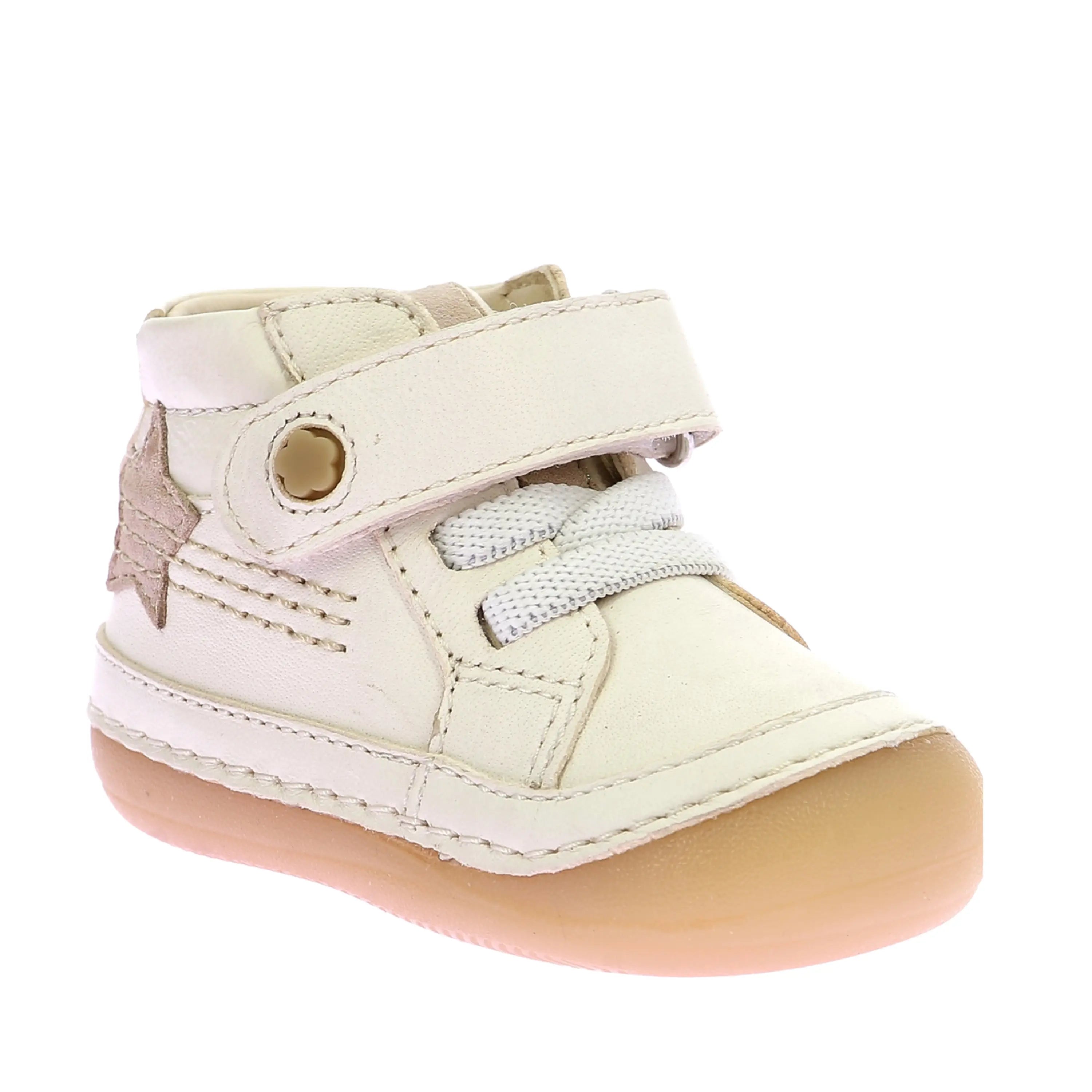 KICKERS Bottillons Sokistic Blanc Cassé Etoile ma petite pointure