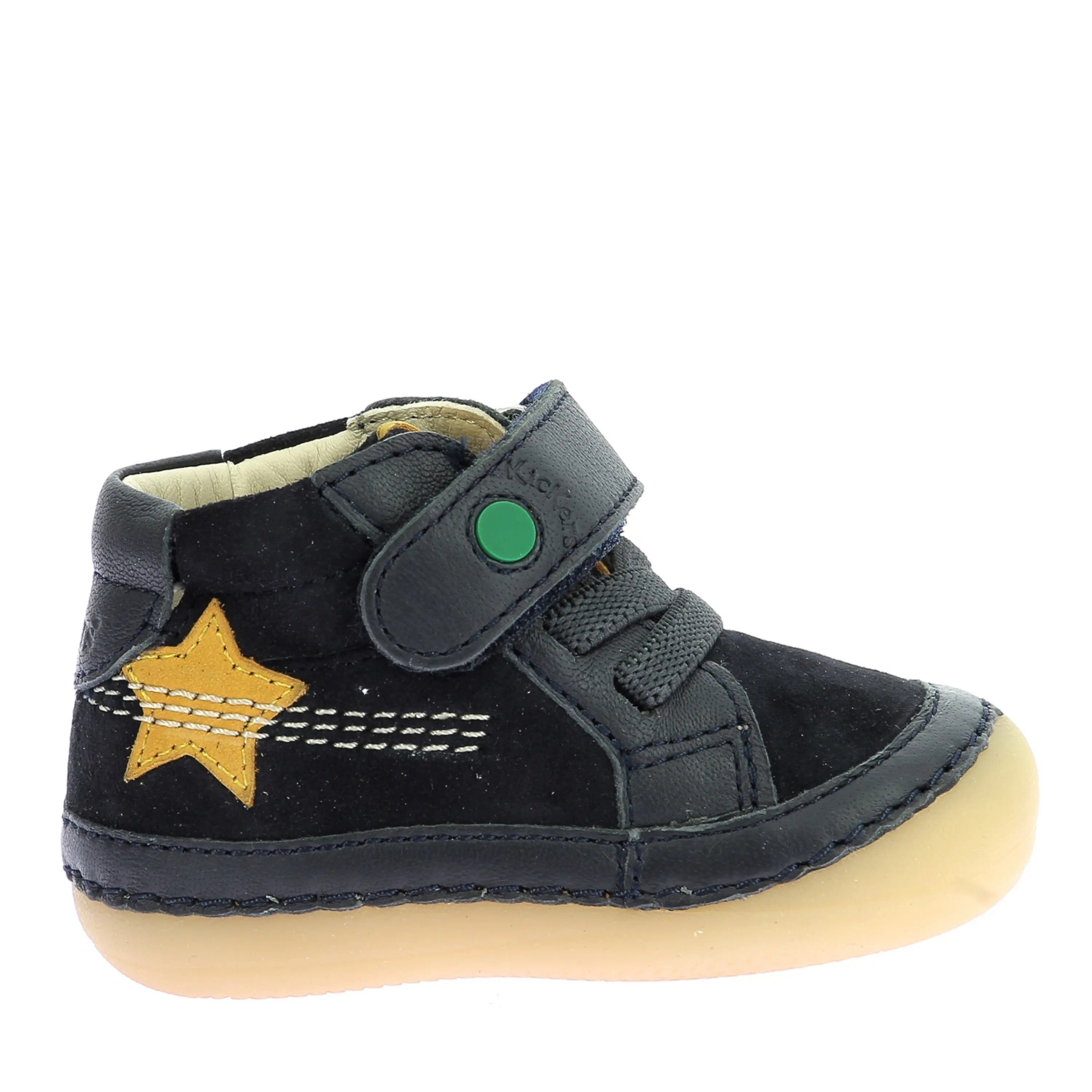 KICKERS Bottillons Sokistic Marine Etoile ma petite pointure