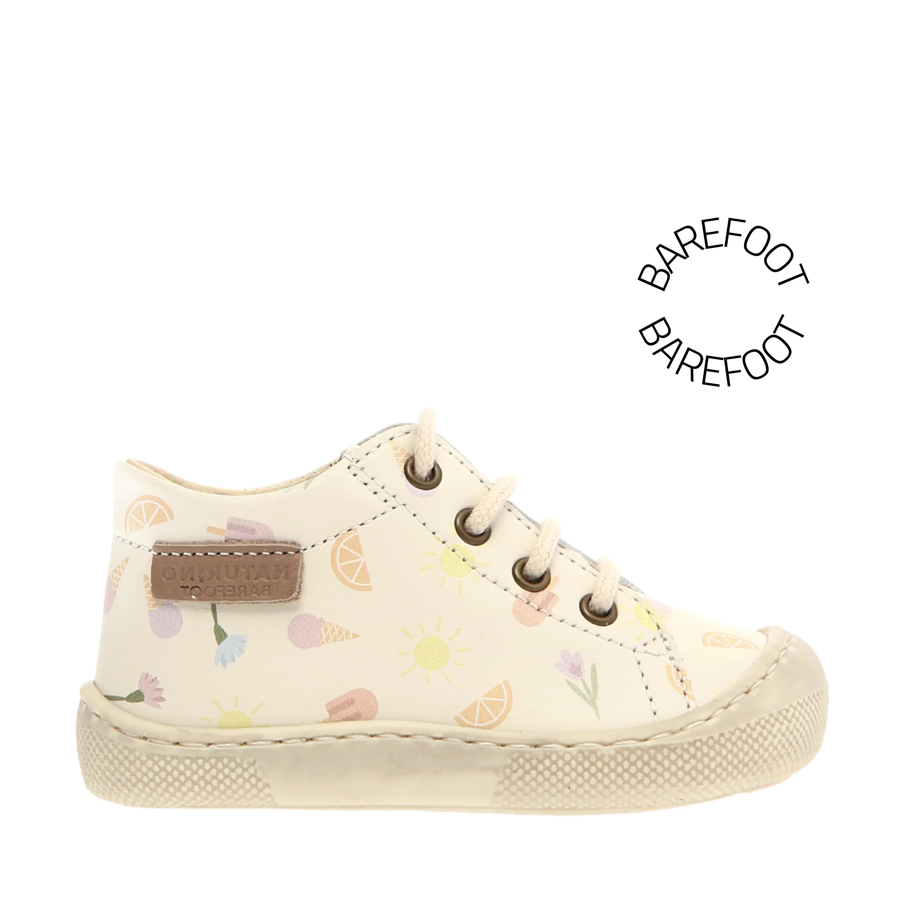 NATURINO Bottillons Barefoot Amur Milk ma petite pointure