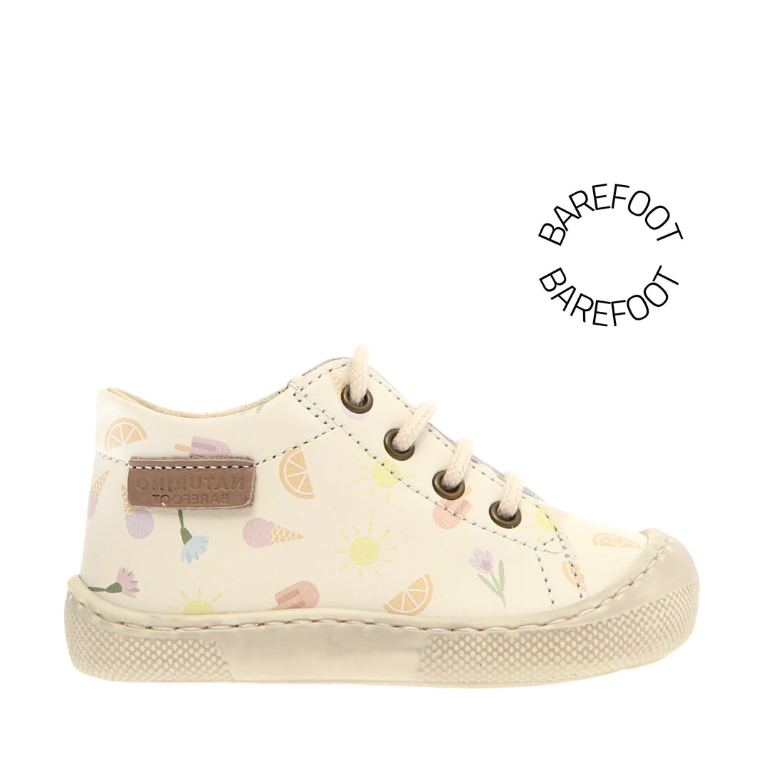 NATURINO Bottillons Barefoot Amur Milk ma petite pointure