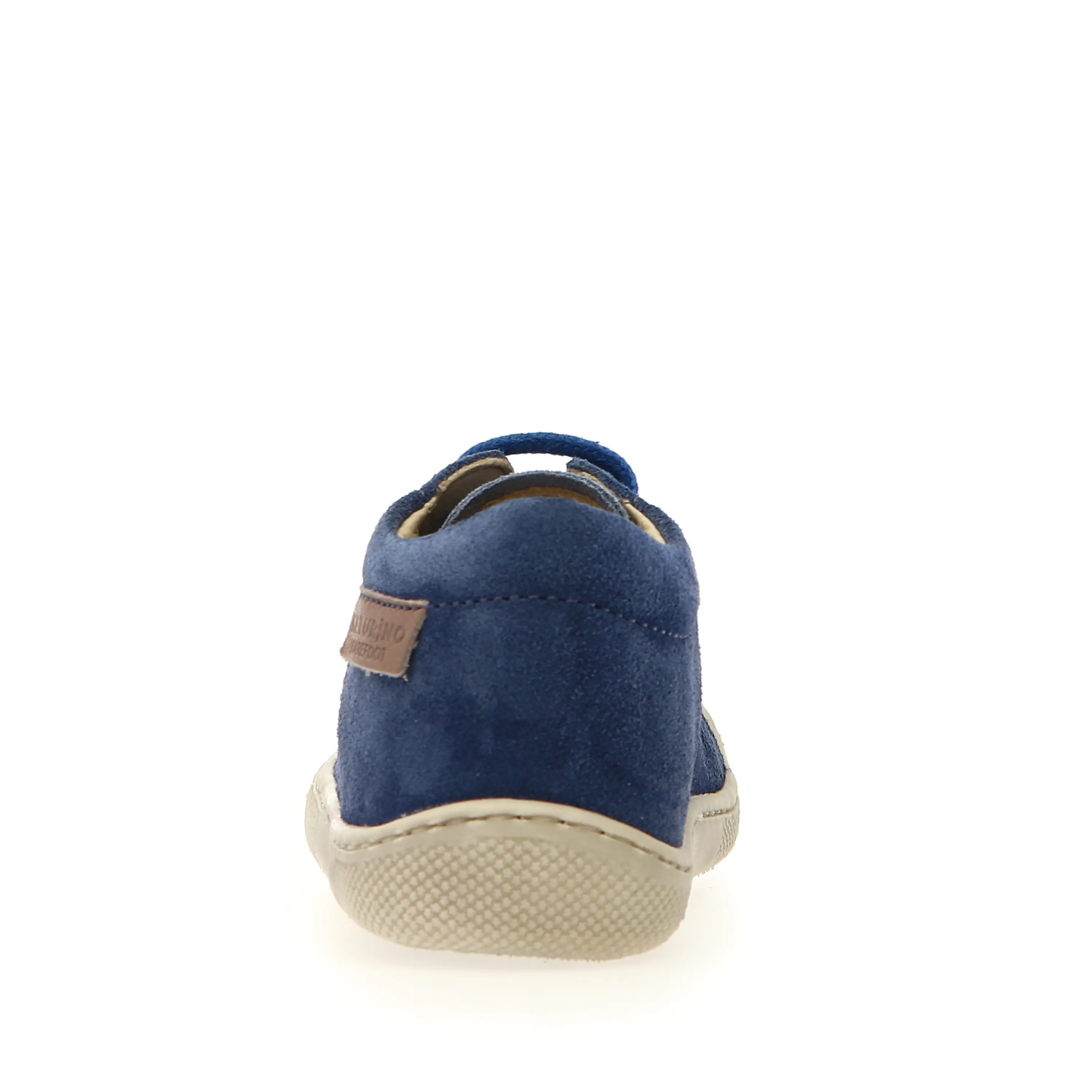 NATURINO Bottillons Barefoot Amur Suede Celeste Azure ma petite pointure