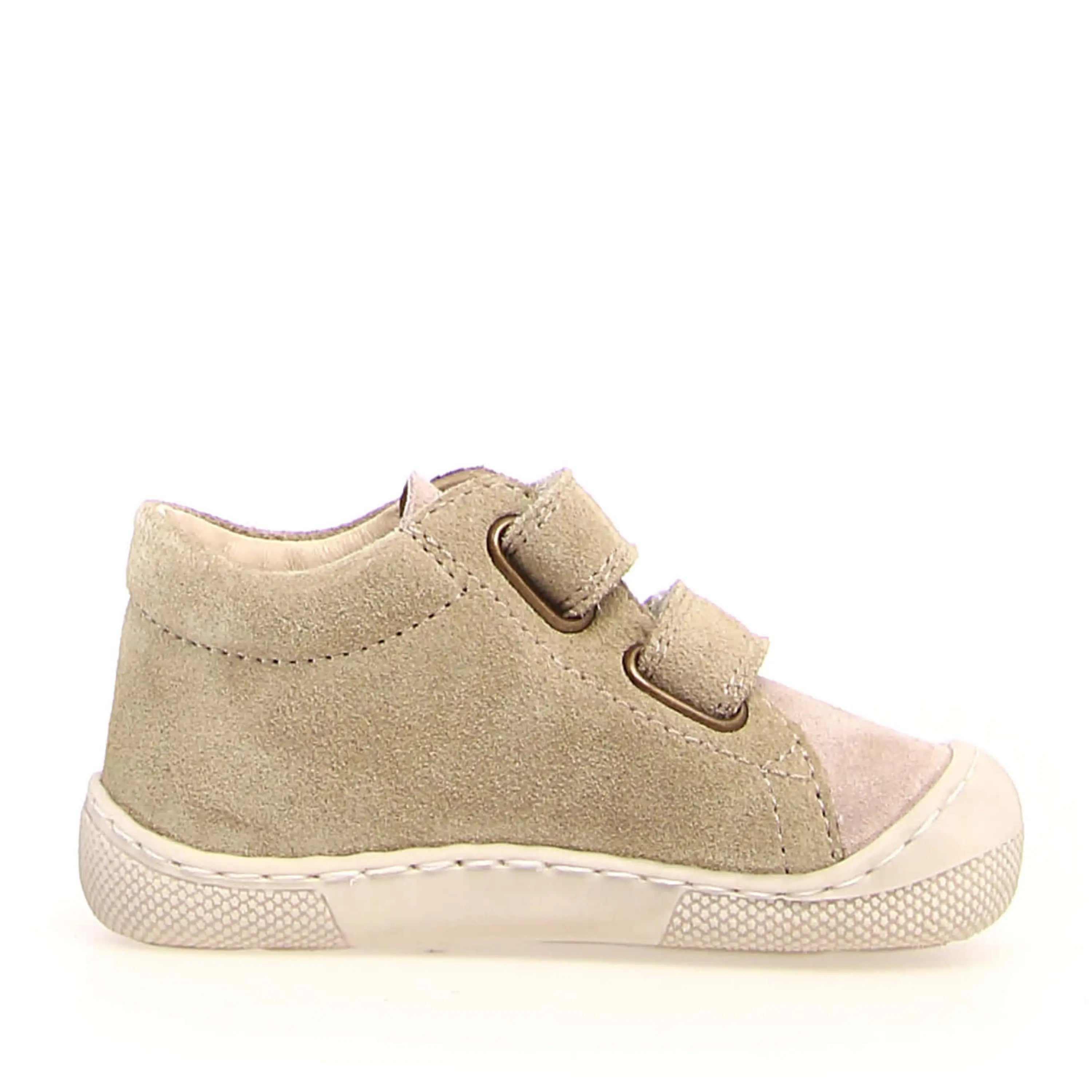NATURINO Bottillons Barefoot Amur VL Suede Beige Stone ma petite pointure
