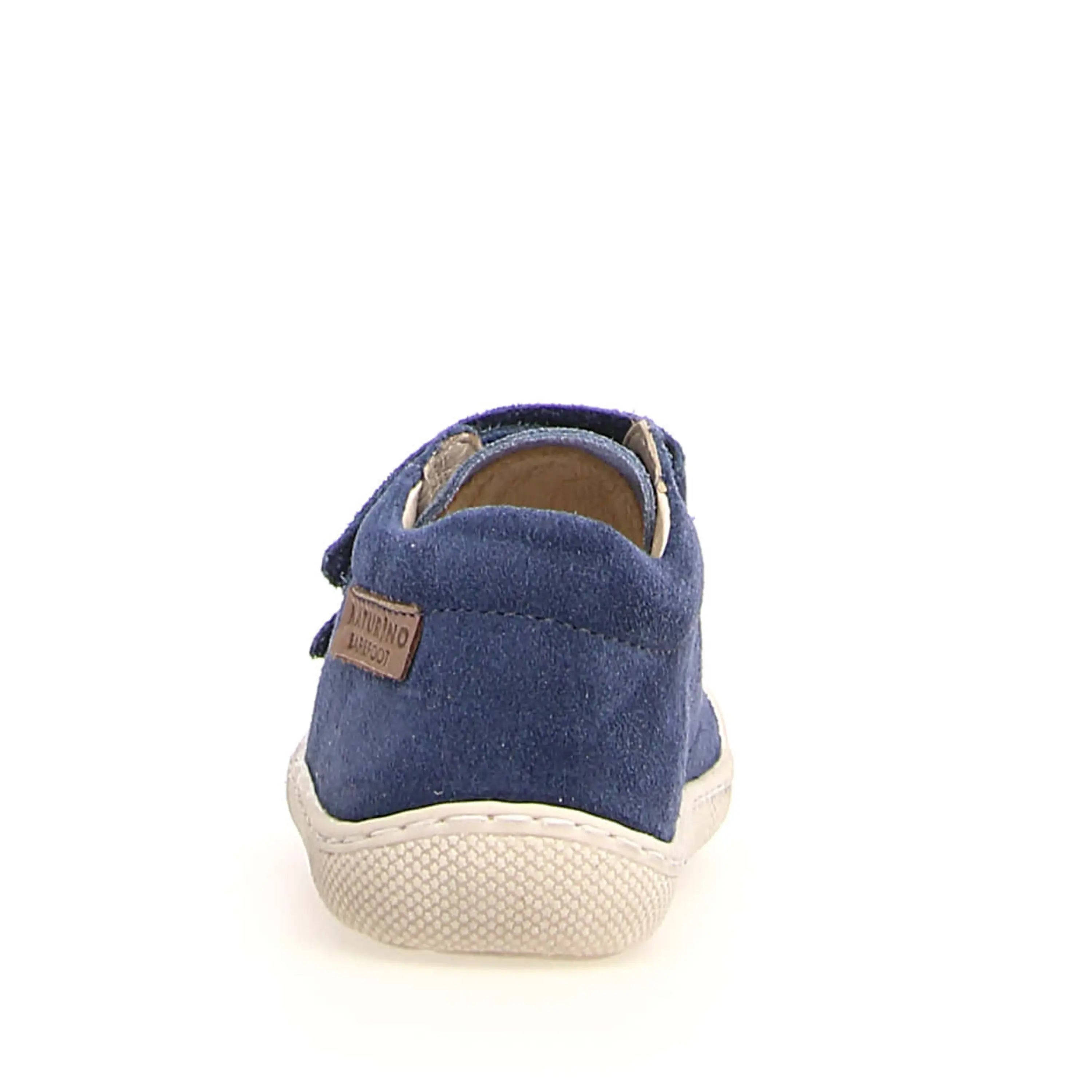 NATURINO Bottillons Barefoot Amur VL Suede Celeste Azur ma petite pointure