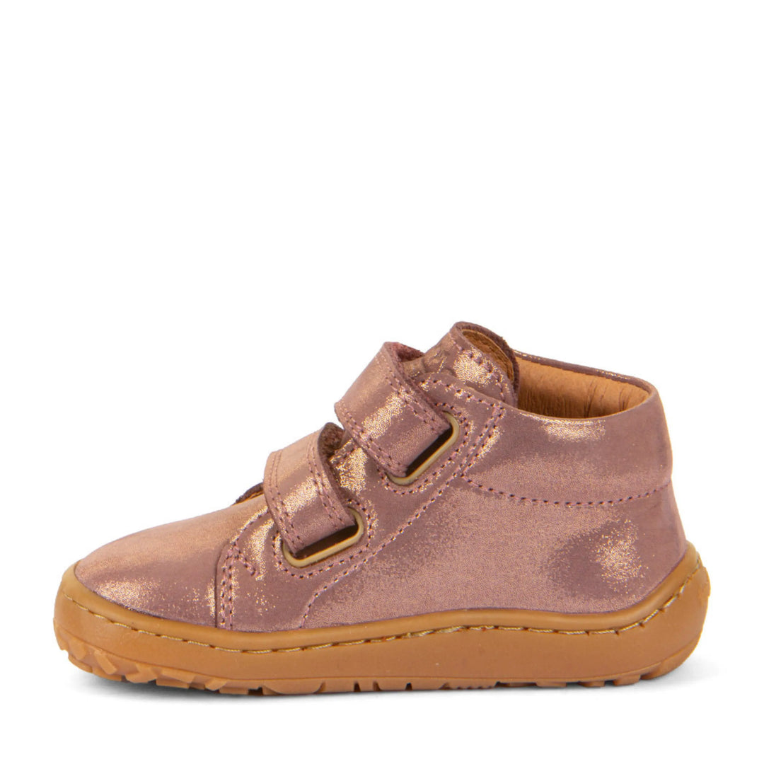 FRODDO Bottillons Barefoot First Step Pink Gold ma petite pointure