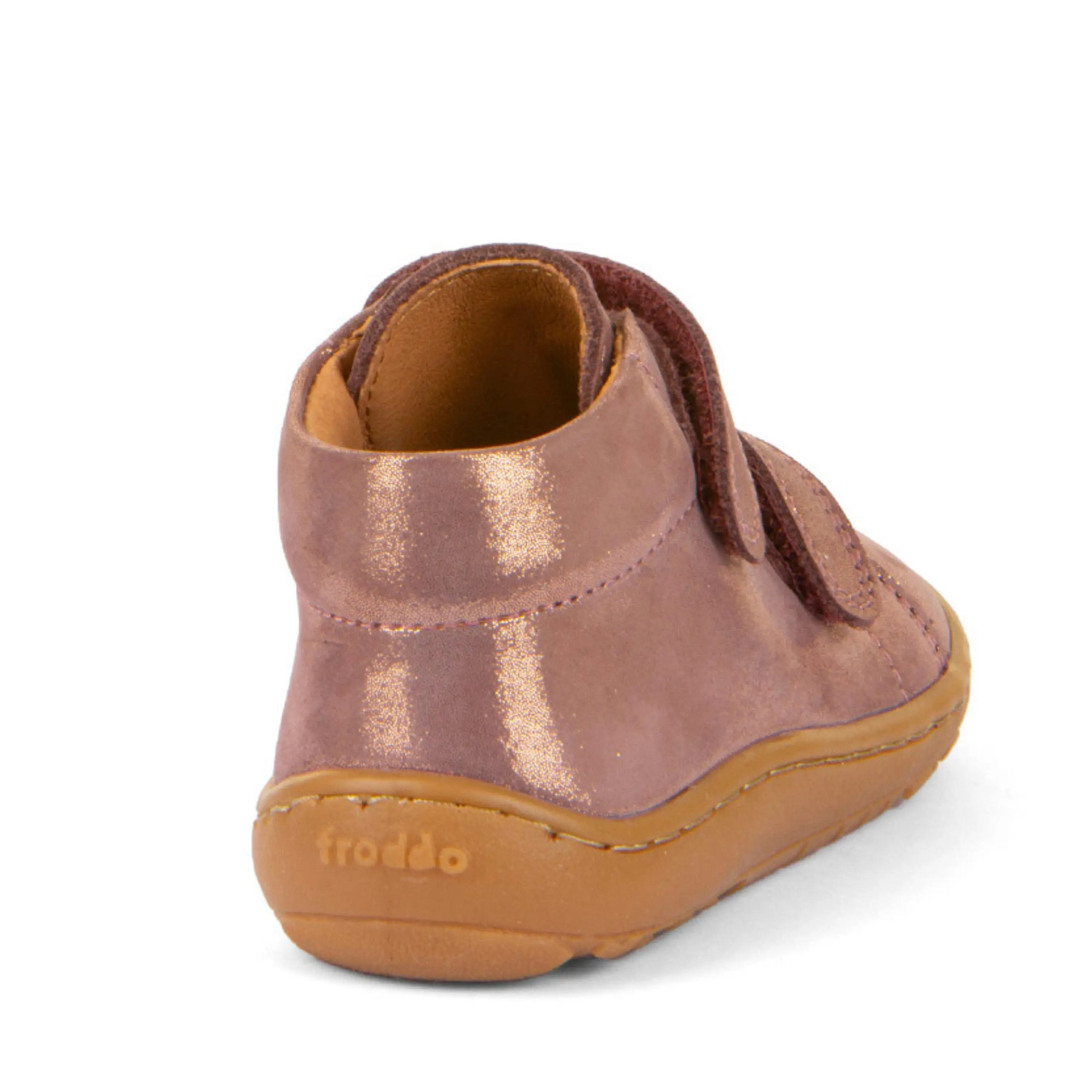FRODDO Bottillons Barefoot First Step Pink Gold ma petite pointure