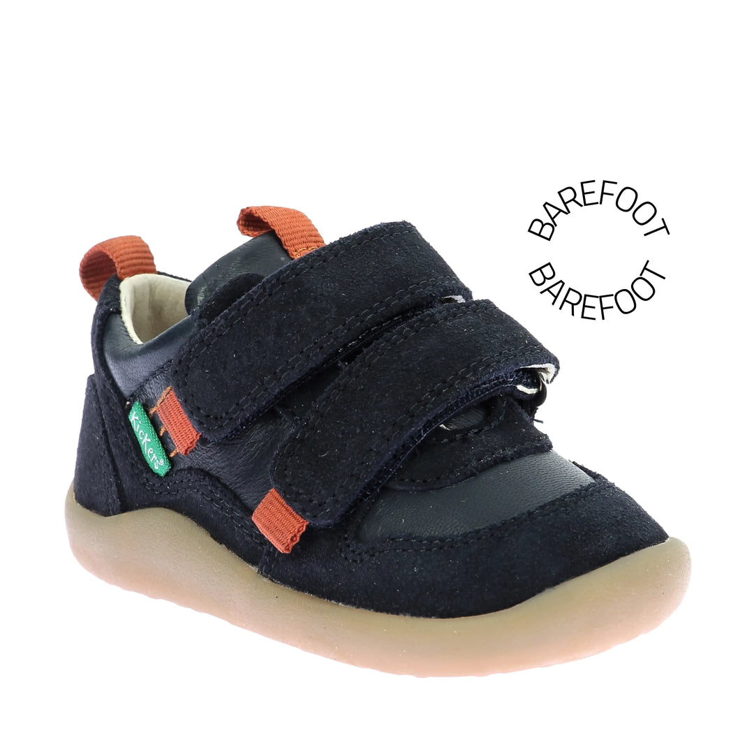 KICKERS Bottillons Barefoot Kick Frapy Marine ma petite pointure