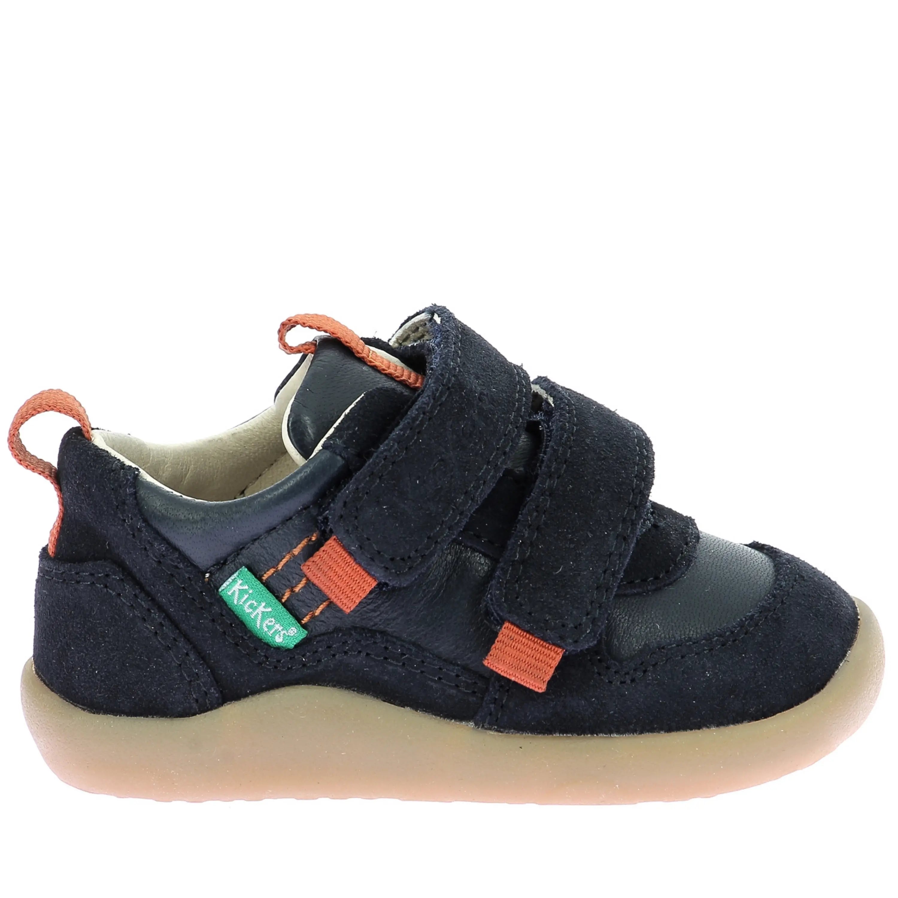 KICKERS Bottillons Barefoot Kick Frapy Marine ma petite pointure