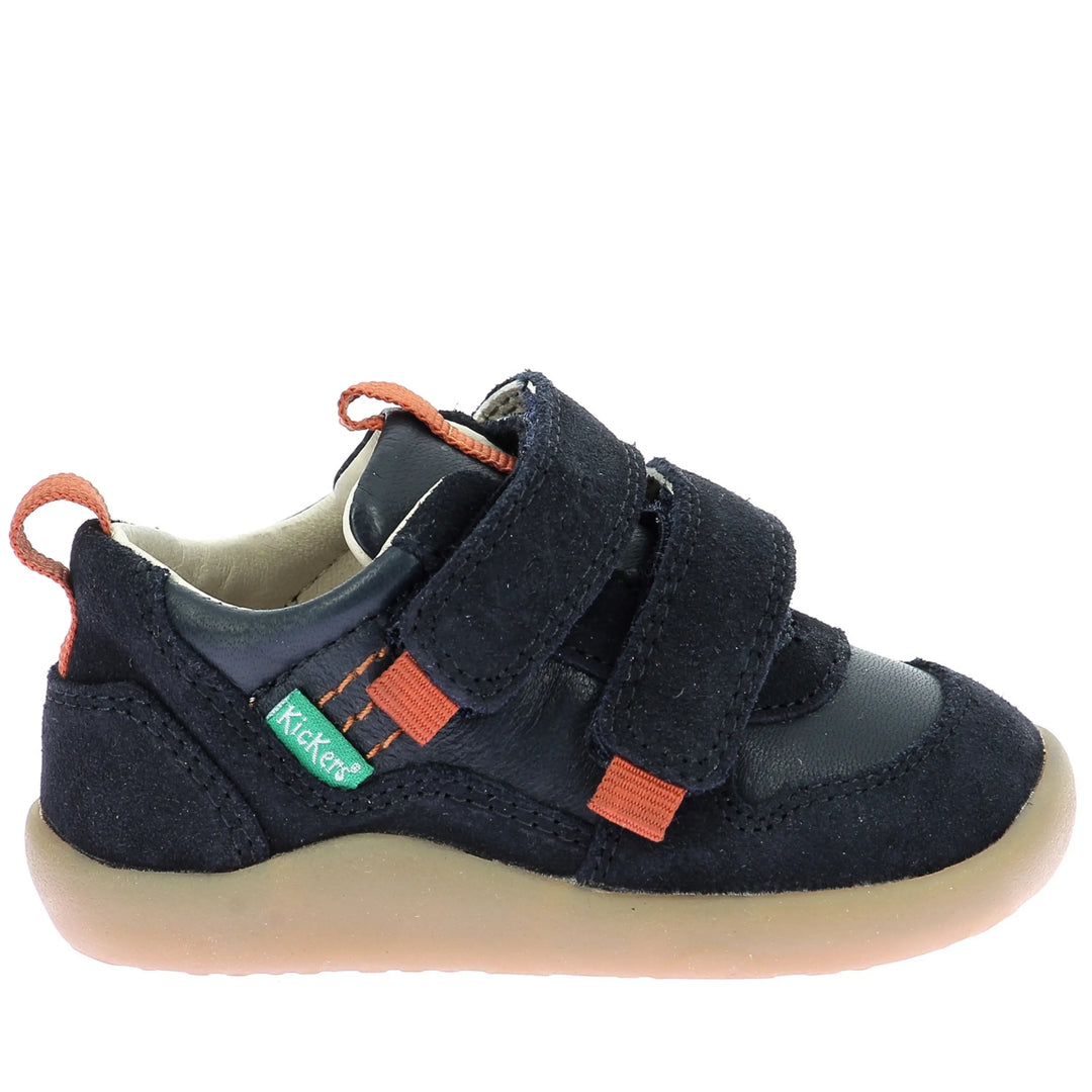 KICKERS Bottillons Barefoot Kick Frapy Marine ma petite pointure