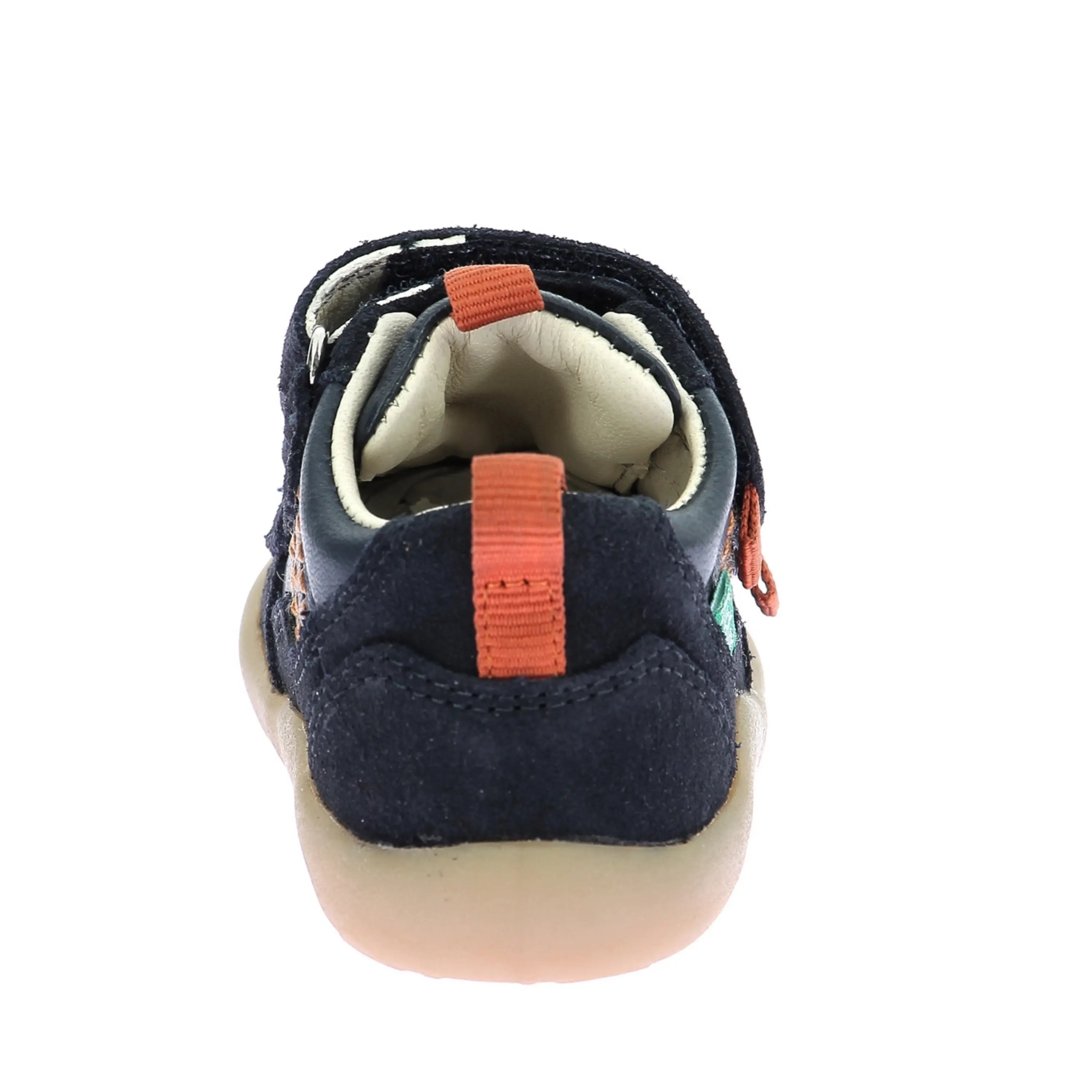 KICKERS Bottillons Barefoot Kick Frapy Marine ma petite pointure