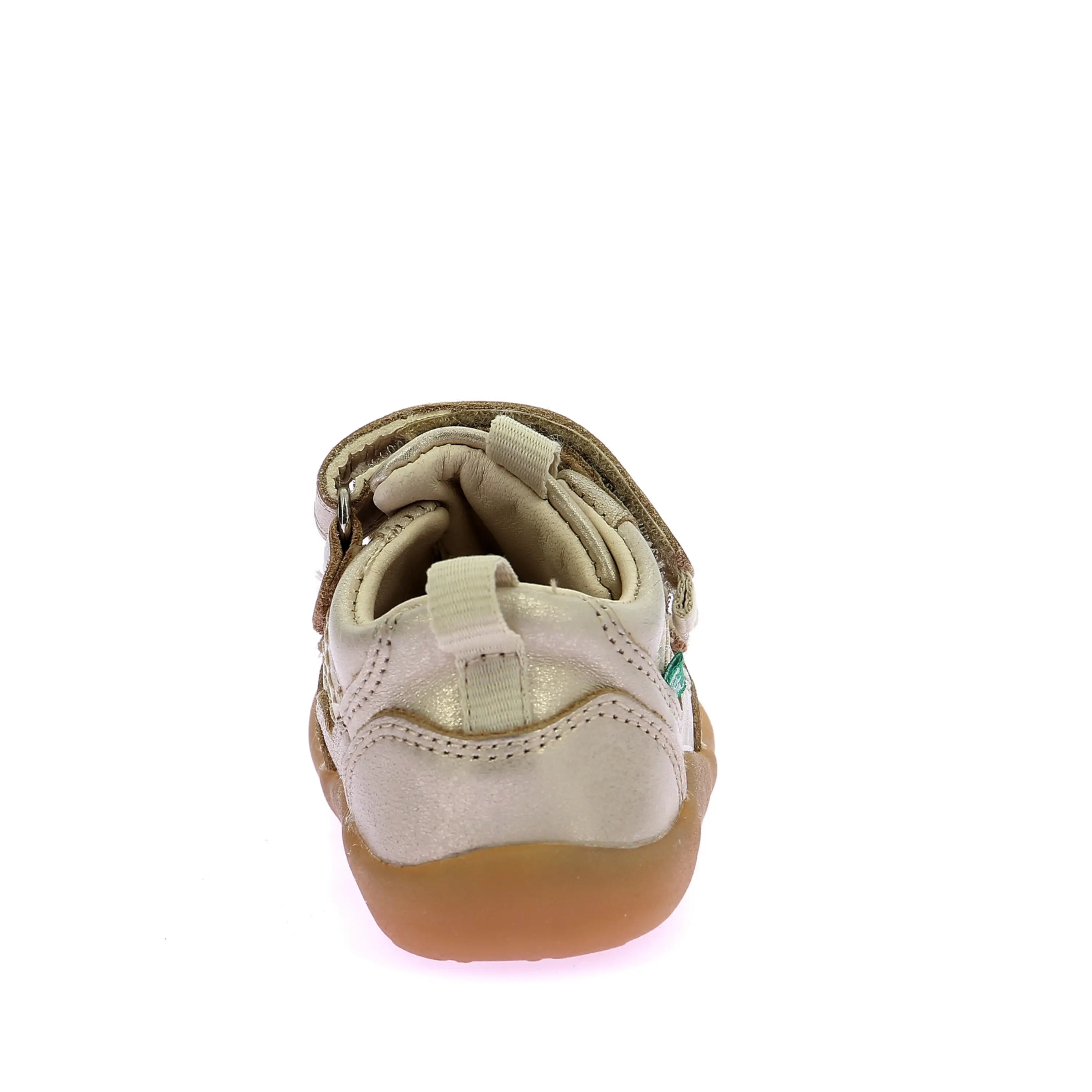 KICKERS Bottillons Barefoot Kick Frapy Or Clair ma petite pointure