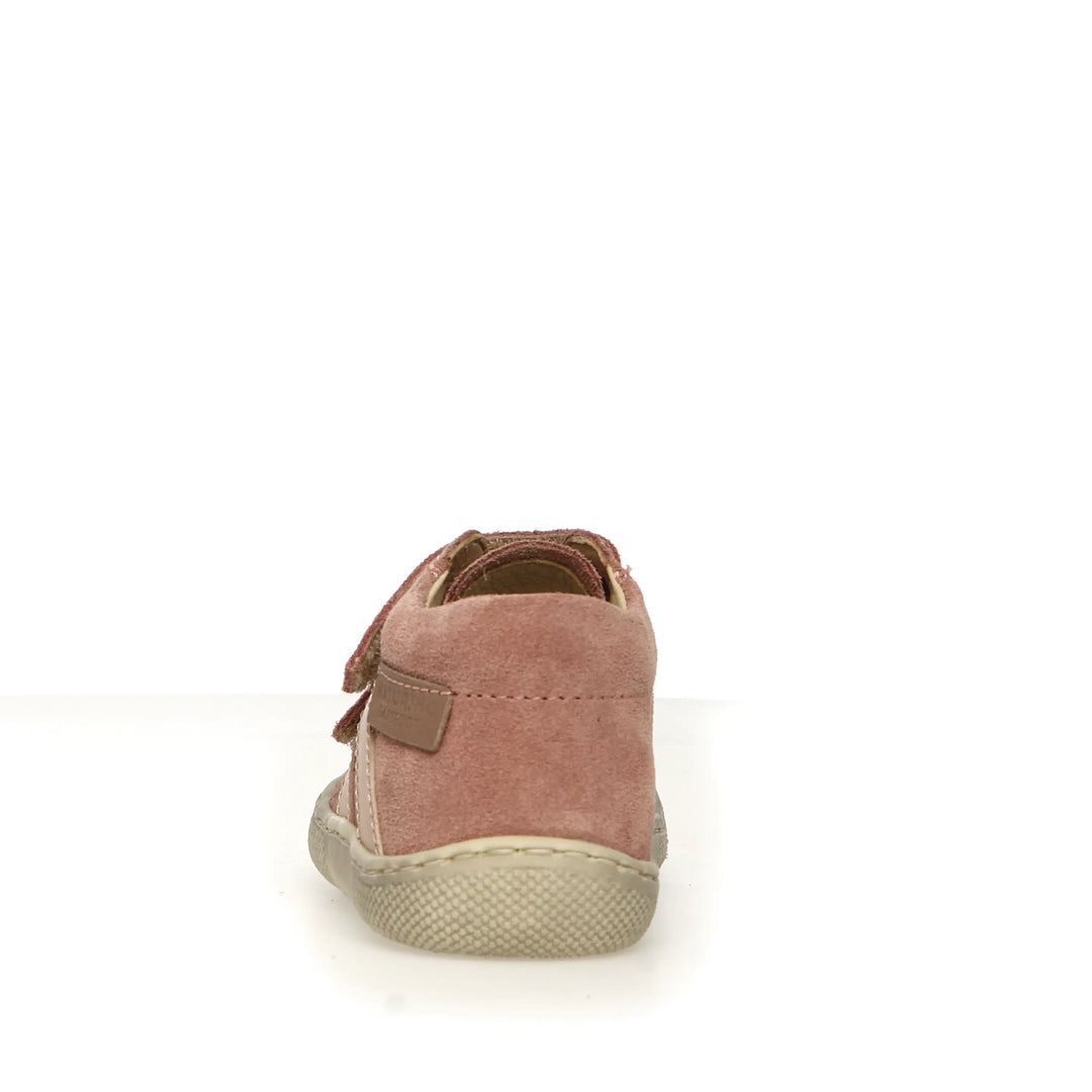 NATURINO Bottillons Barefoot Sabby VL Rose Cipria ma petite pointure
