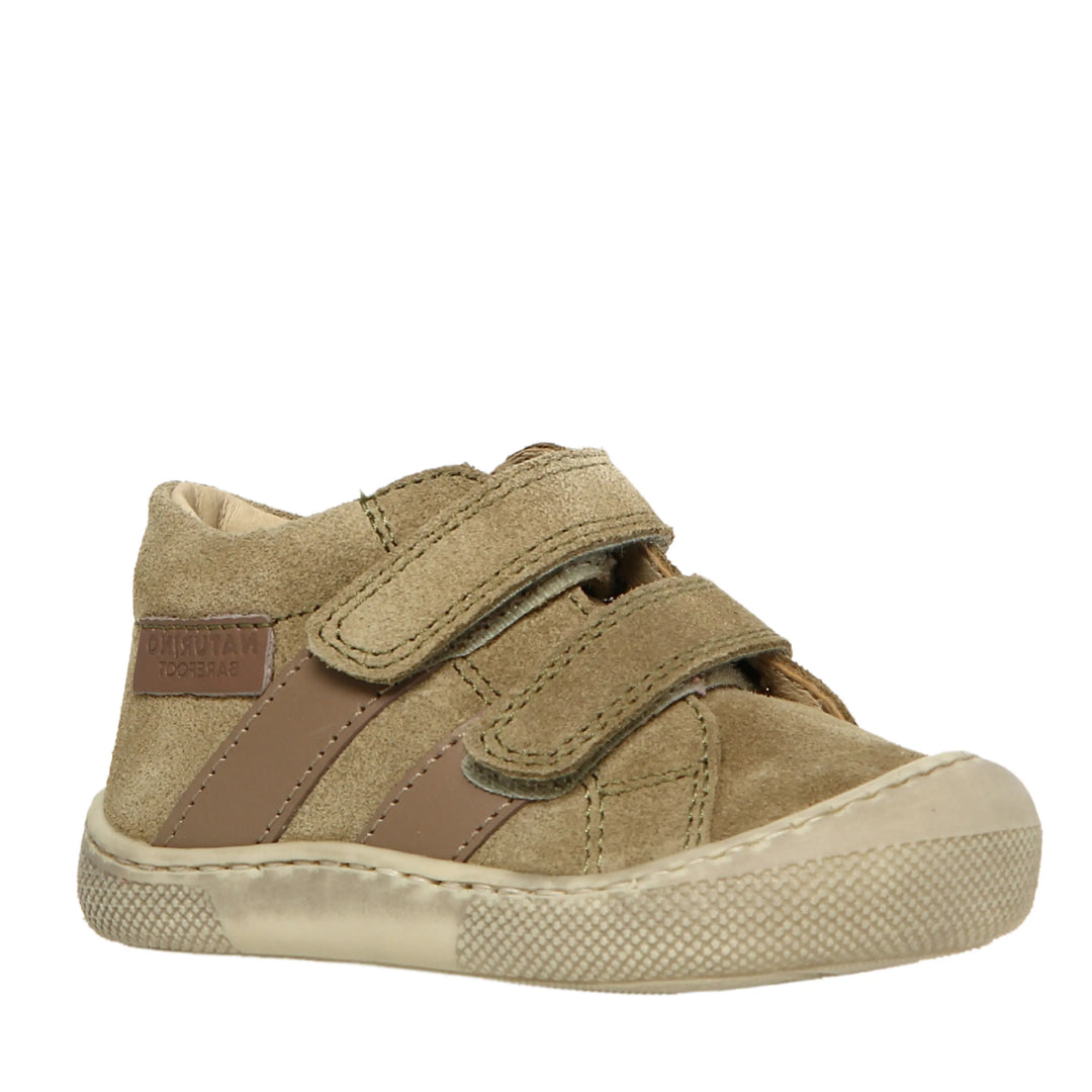 NATURINO Bottillons Barefoot Sabby VL Stone Taupe ma petite pointure