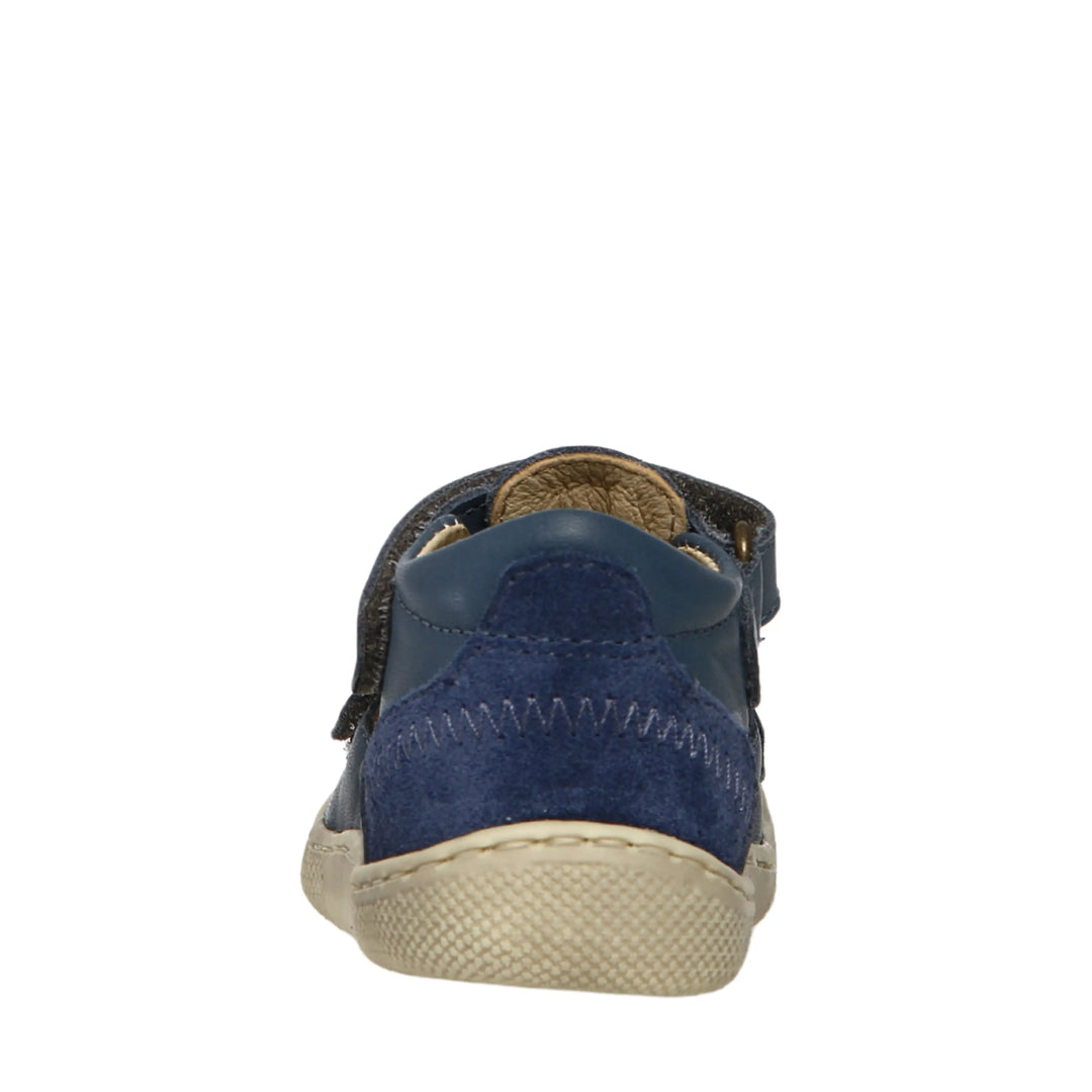 NATURINO Bottillons semi-ouverts Barefoot Irtys Celeste Azur ma petite pointure