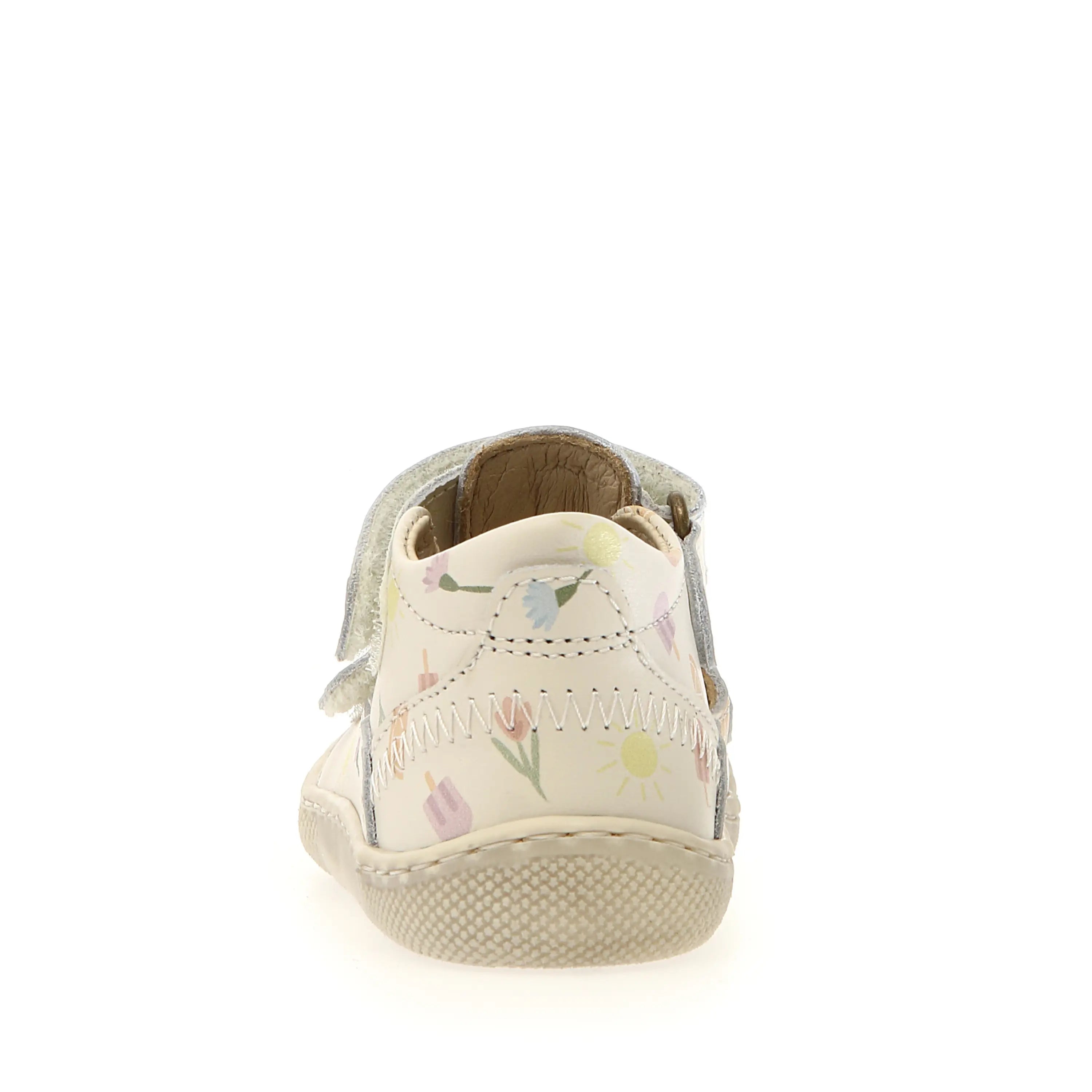 NATURINO Bottillons semi-ouverts Barefoot Irtys Milk ma petite pointure