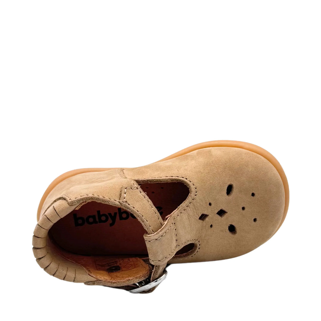 BABYBOTTE Bottines Paris semi-ouverte Nubuck Beige ma petite pointure