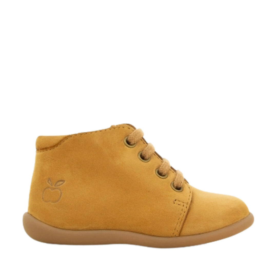 POM D'API Bottines Stand Up Nubuck Camel ma petite pointure