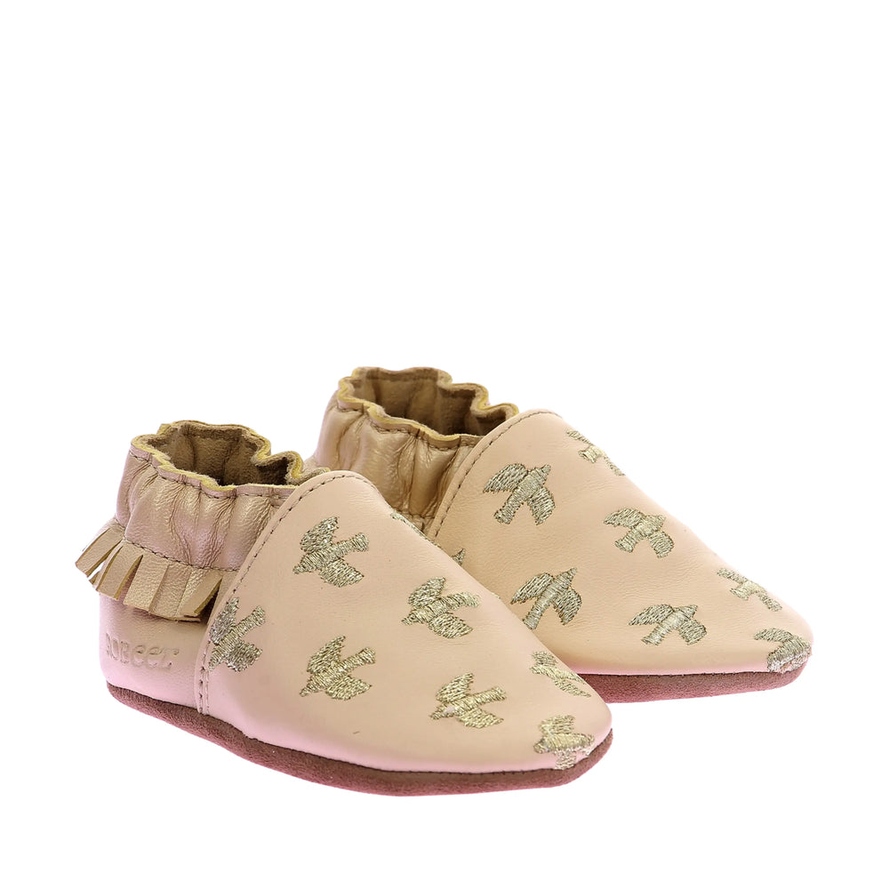 ROBEEZ Chaussons Sweet Birds Beige ma petite pointure