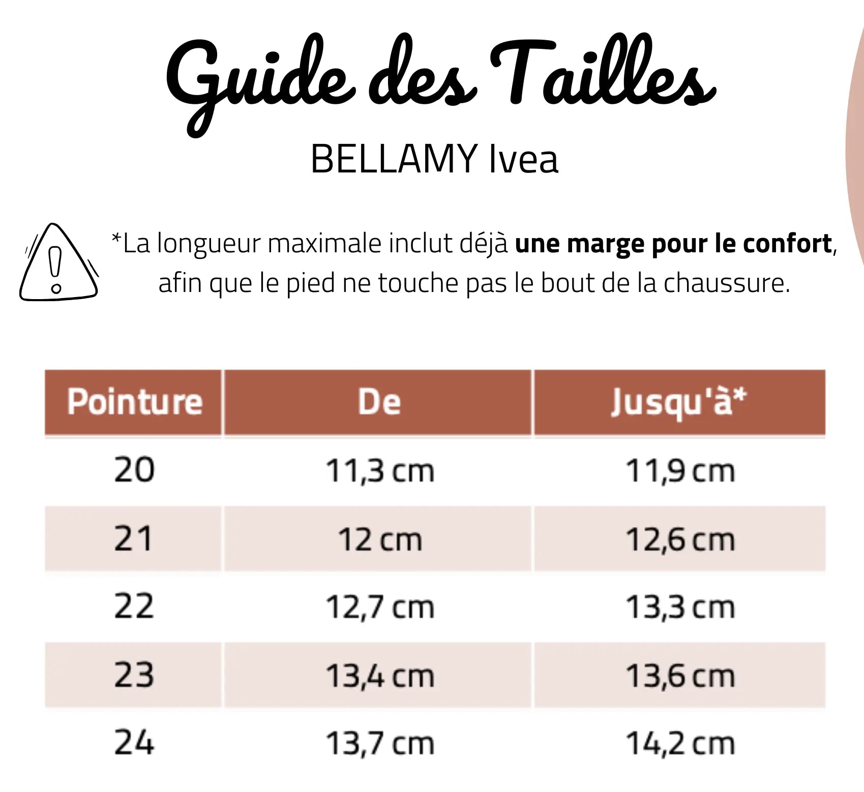 BELLAMY Bottillons Ivea Rose ma petite pointure