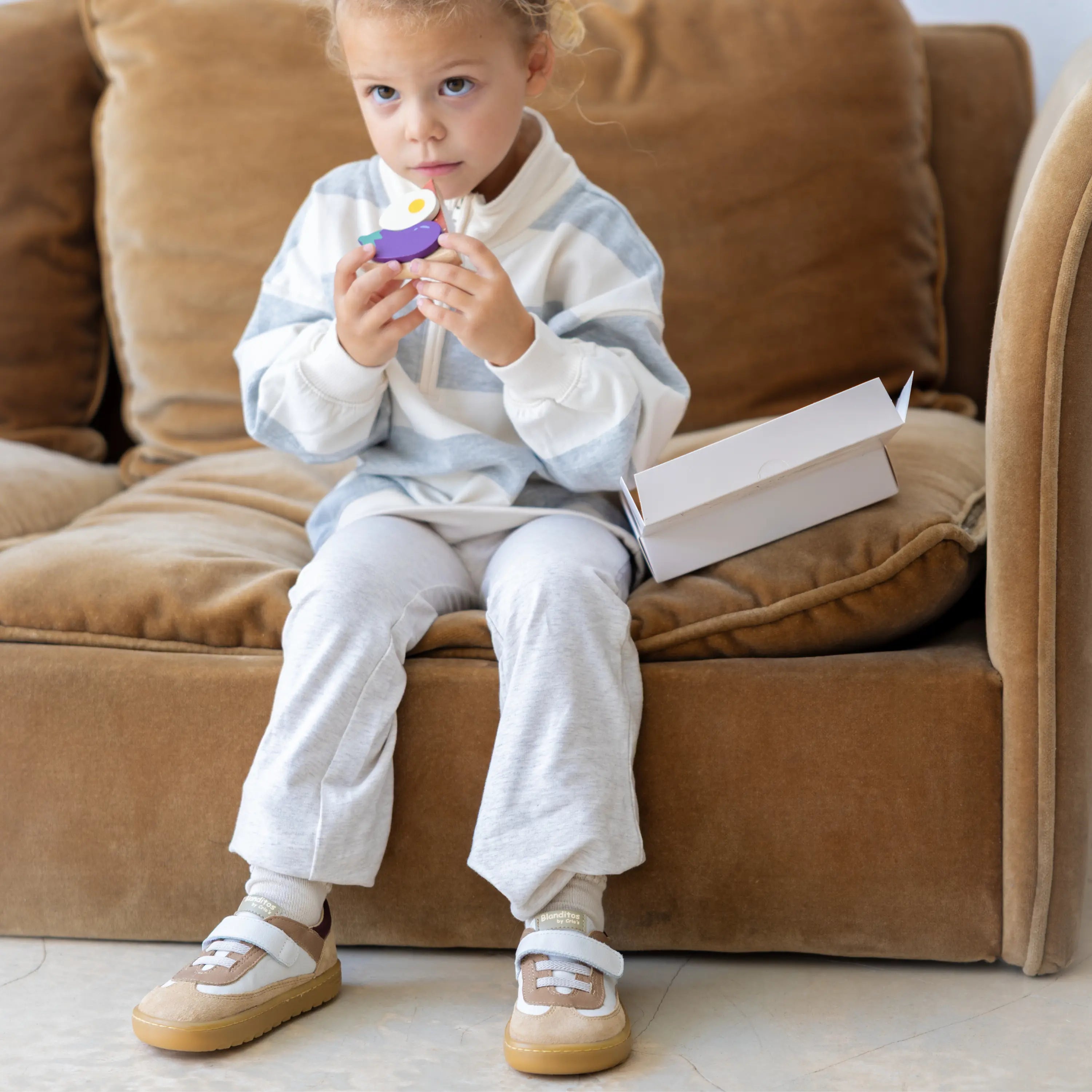 BLANDITOS Baskets Cuir Barefoot Lagos Arena ma petite pointure