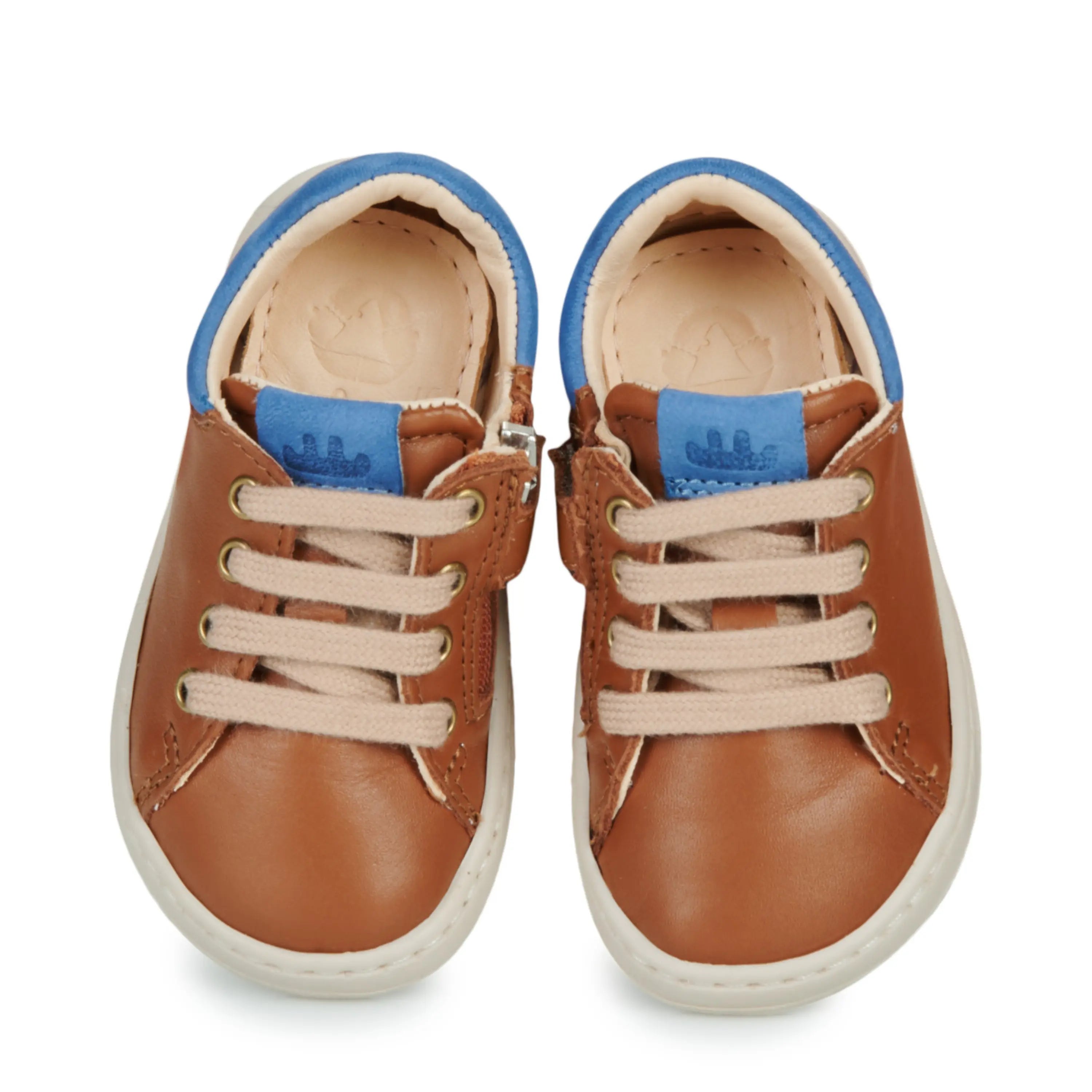 EASY PEASY Baskets Barefoot My Duckie's Lacet Camel ma petite pointure