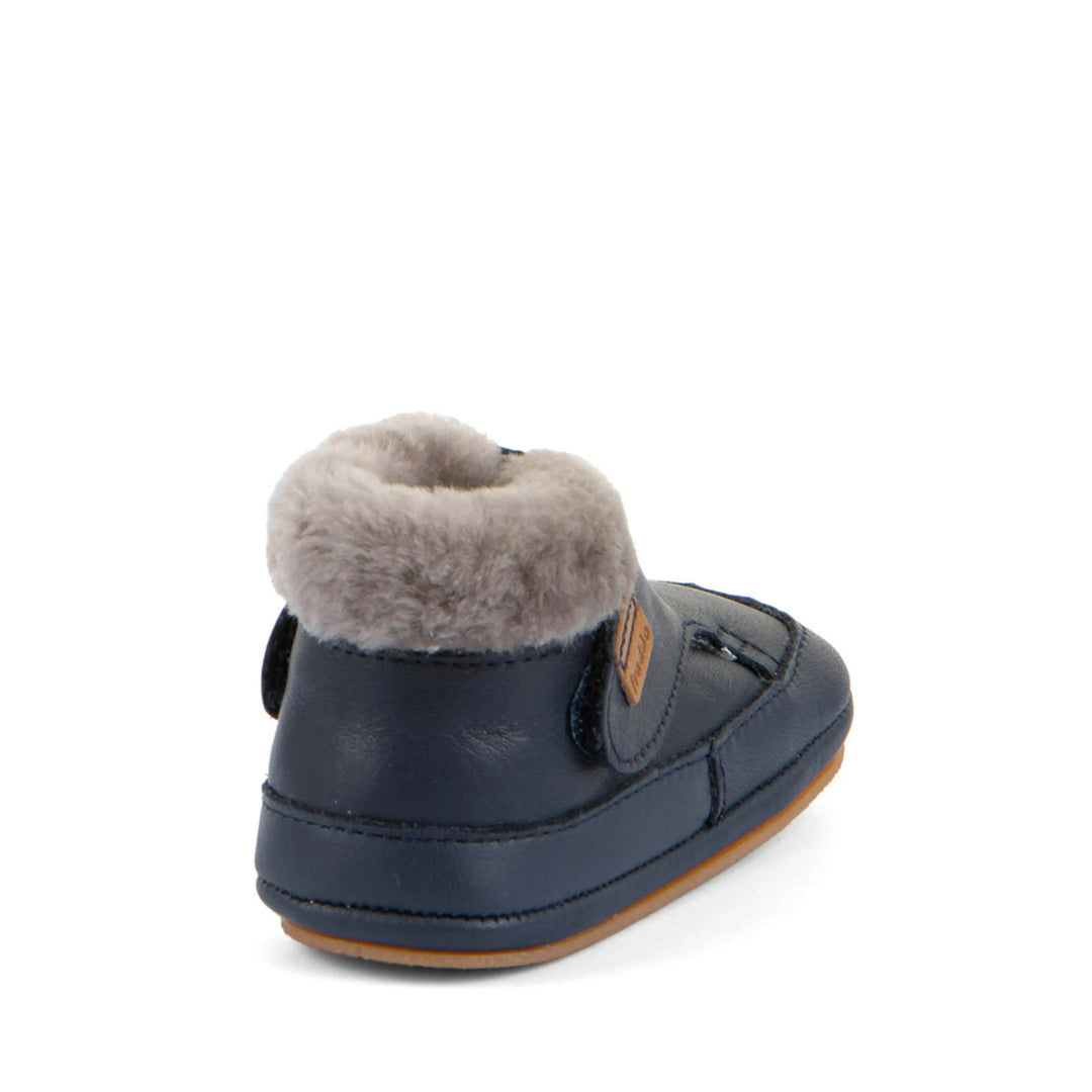FRODDO Prewalkers Barefoot Fourrés Dark Blue ma petite pointure