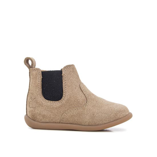 POM D'API Bottines Stand Up Jod Nubuck Camel ma petite pointure