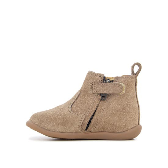 POM D'API Bottines Stand Up Jod Nubuck Camel ma petite pointure