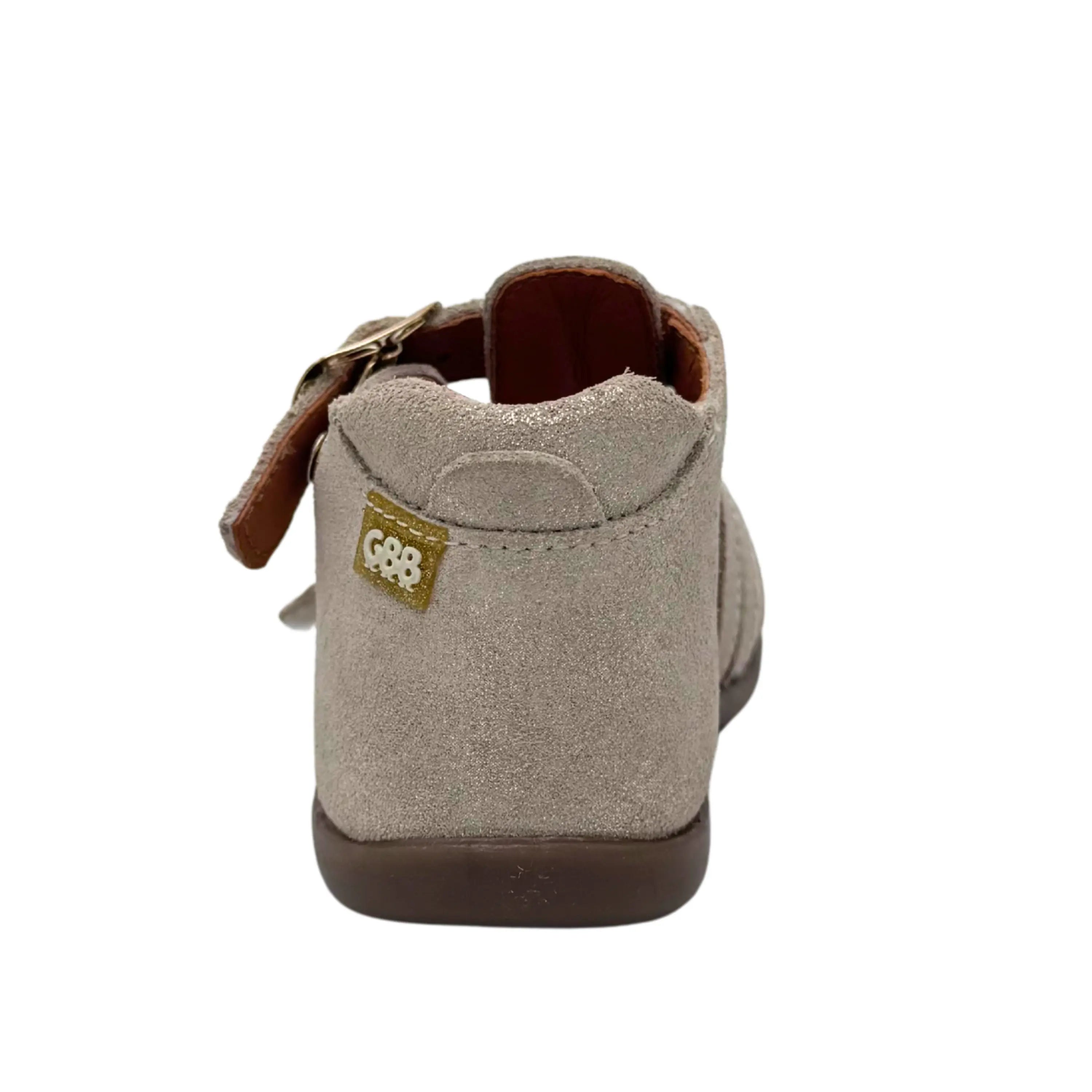 GBB Sandales Carigo Beige Or ma petite pointure