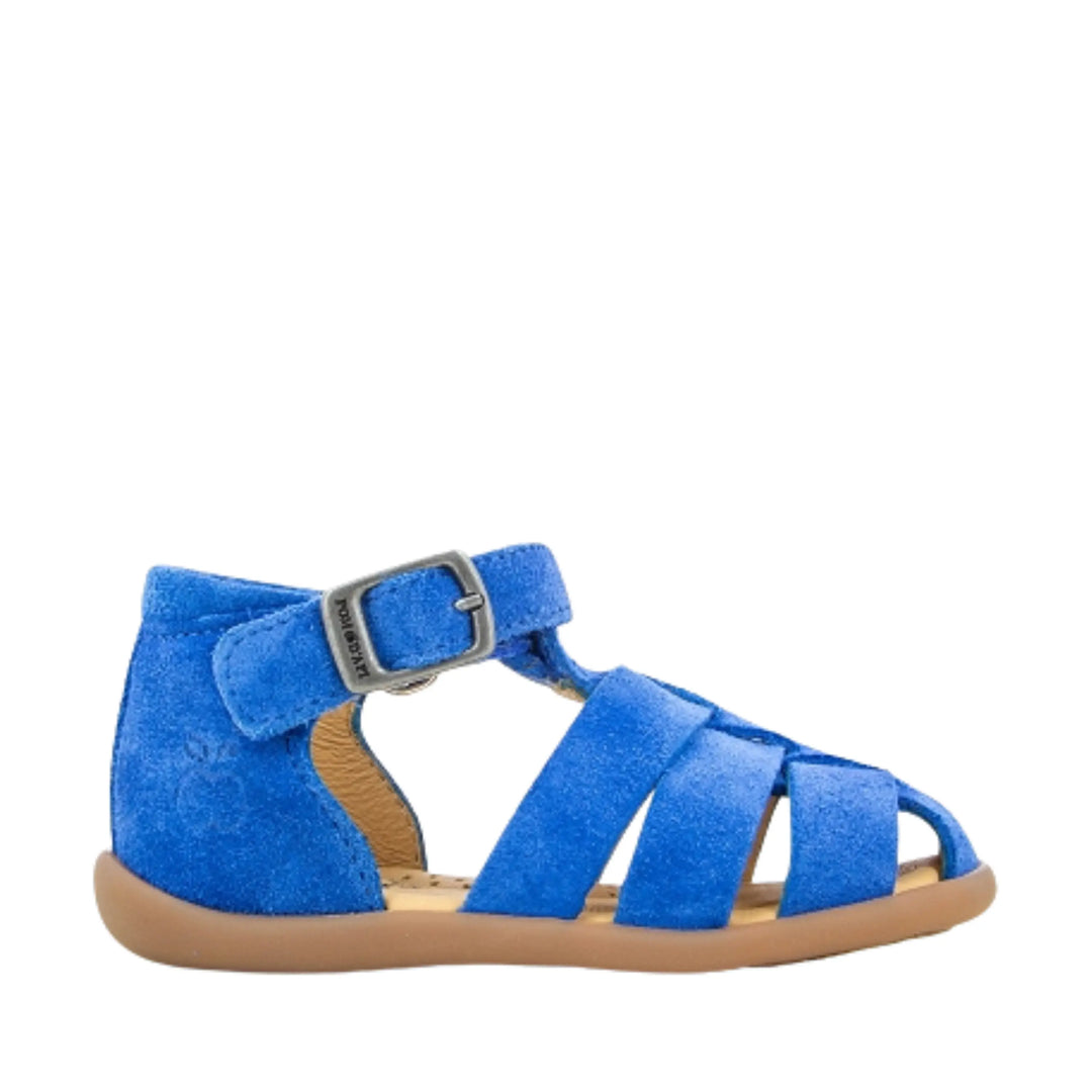 POM D'API Sandales Stand Up Papy Cobalt ma petite pointure